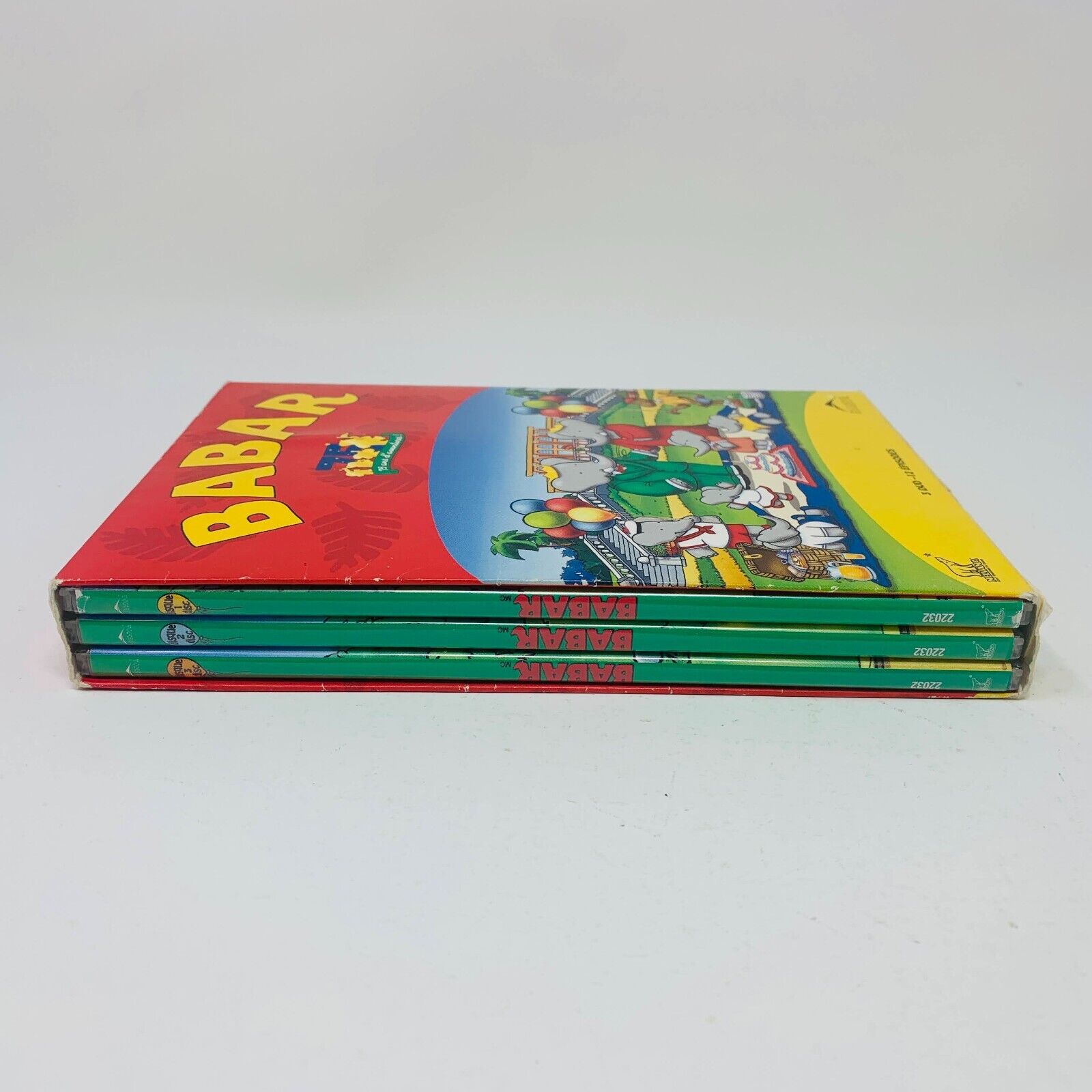Babar 75 Ans d'Aventures! DVD Français & English Region 1 Testé Nelvana Coffret