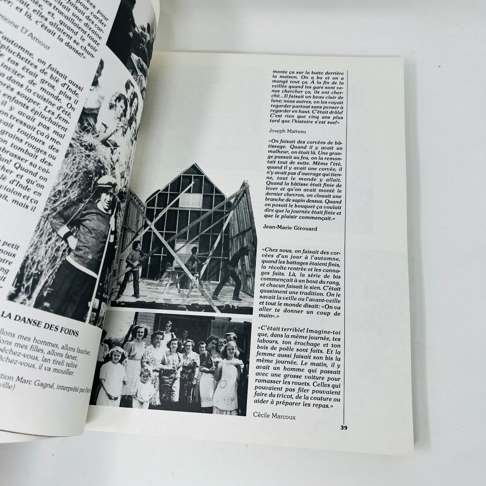 1982 Lâchés Lousses les Fêtes Populaires au Québec Acadie et Louisiane Vlb PB