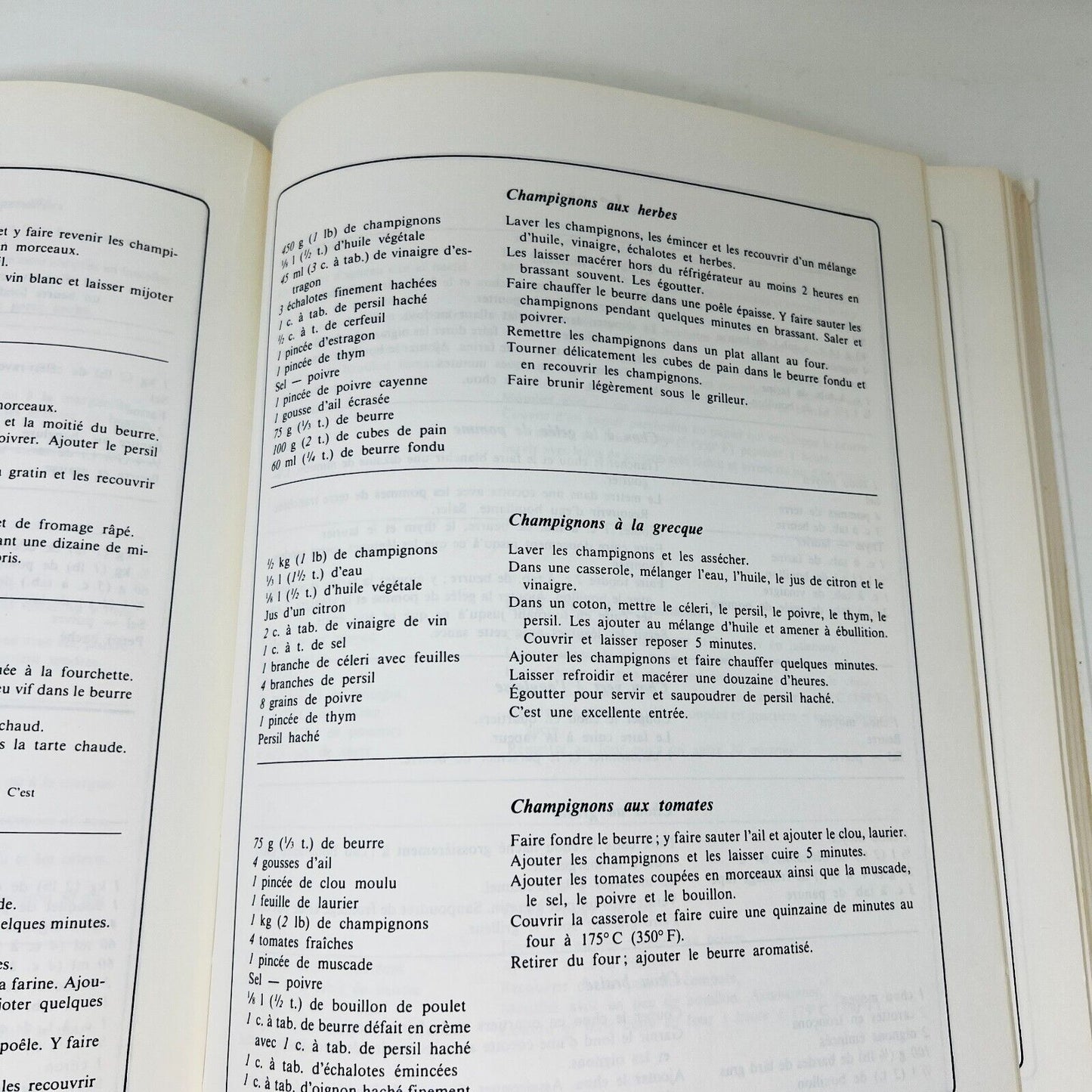 1978 La Cuisine de Monique Chevrier Sa Technique ses Recettes Livre en Français