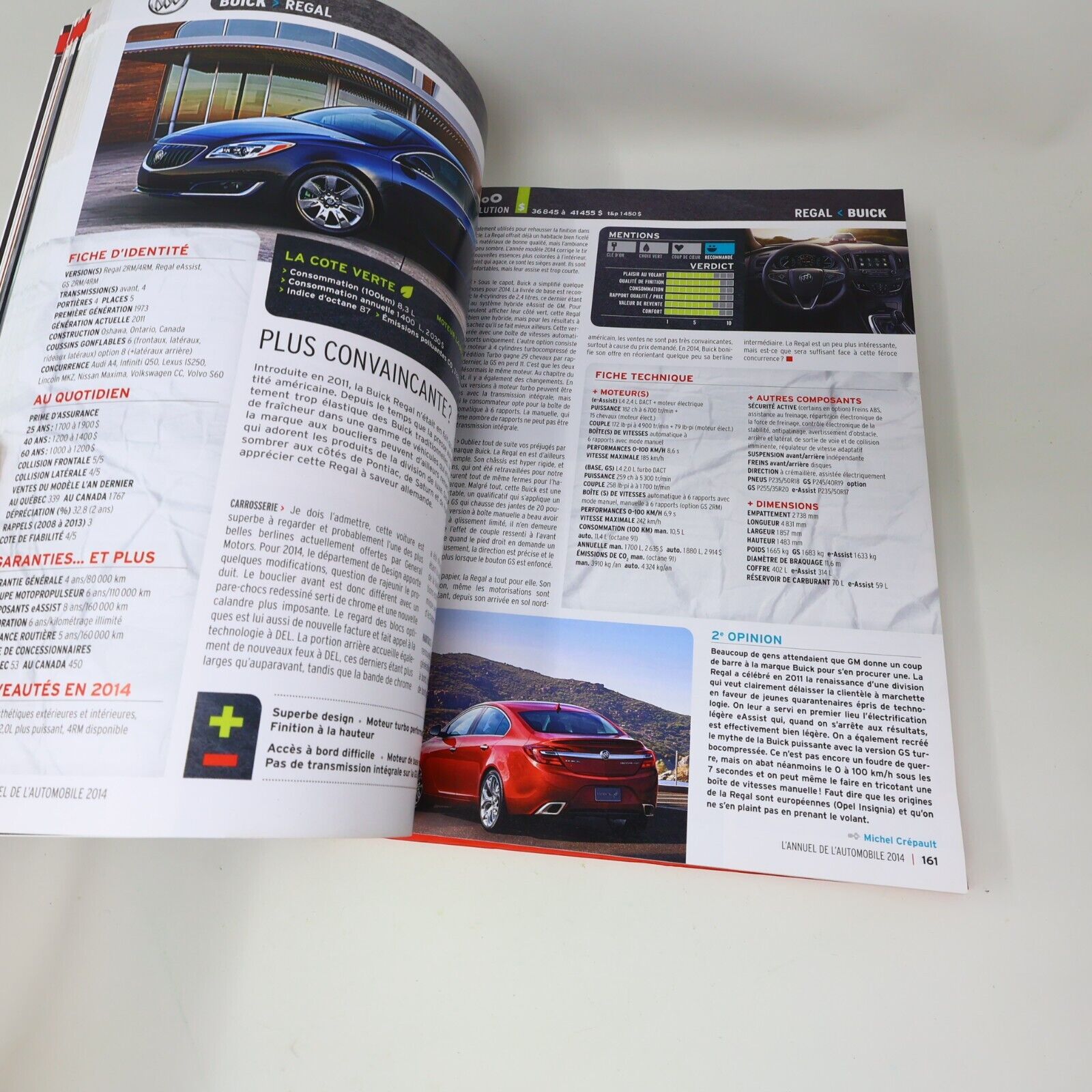 L'Annuel de l'Automobile 2014 Français Hardcover Livre 2010s Chars Autos French