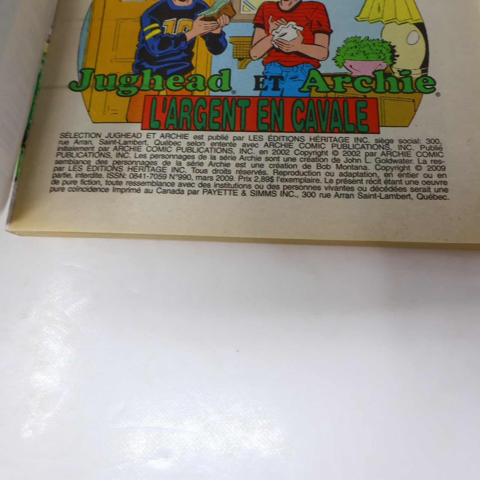 Sélection Jughead et Archie/Betty et Véronica Lot 14 Bandes dessinées EH French
