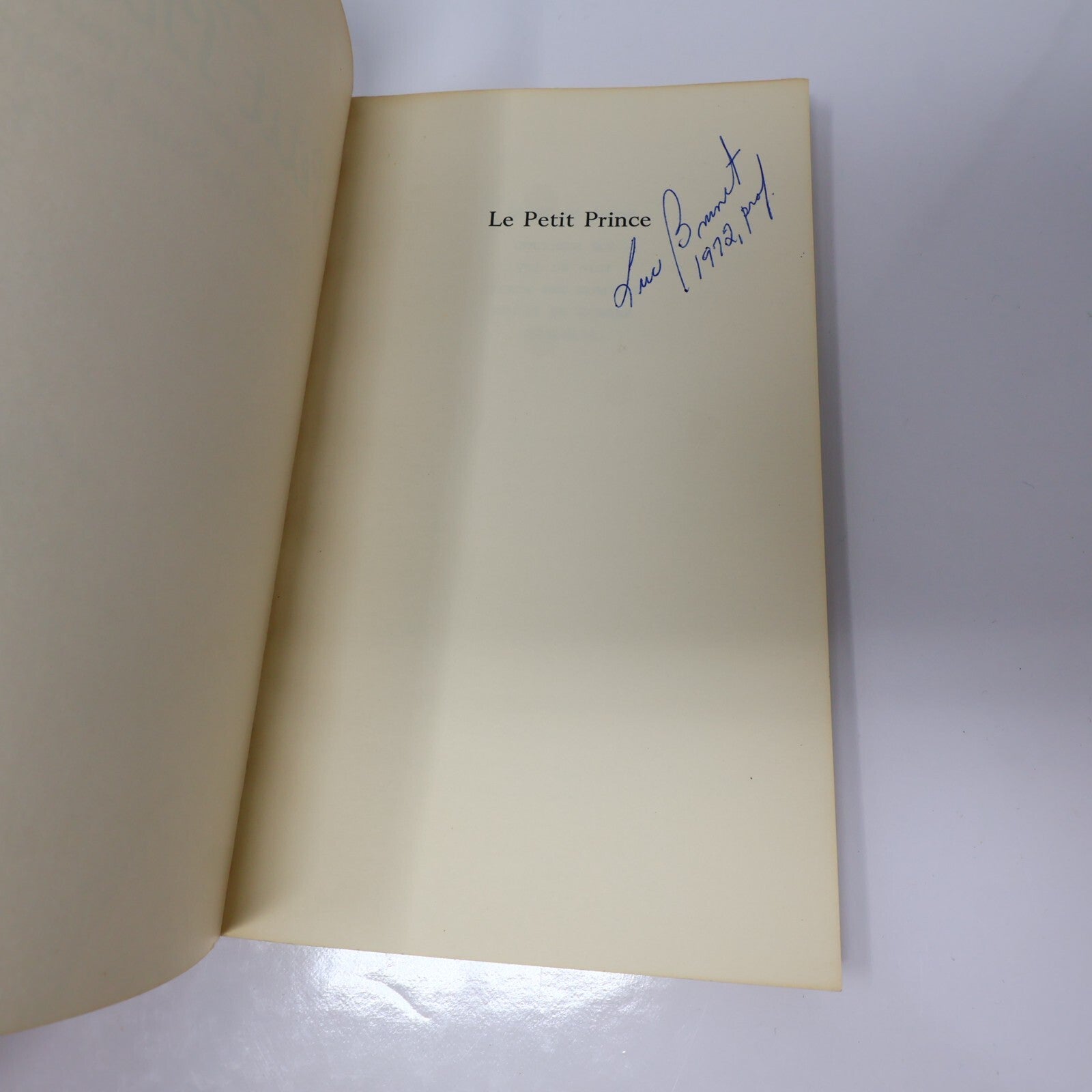 Le Petit Prince Saint Exupéry Harbace Paperbound Library Harcourt 1971 Enfants