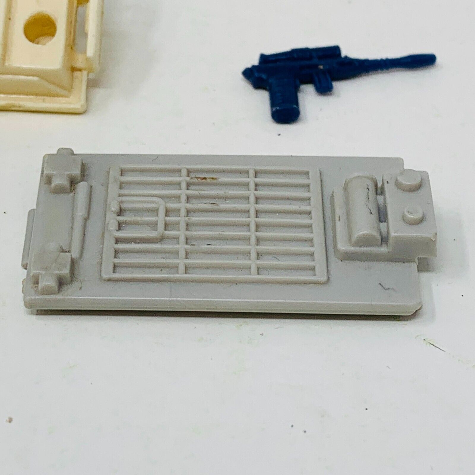 1980s GI Joe Mixed Parts Lot Uzi Air Mine Airborne Helmet Gun Backpack Missiles