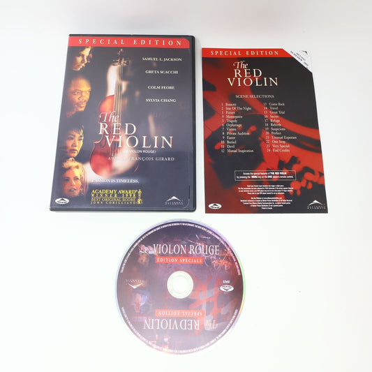 Le Violon Rouge / The Red Violin DVD Louis Girard Samuel L. Jackson NTSC Testé