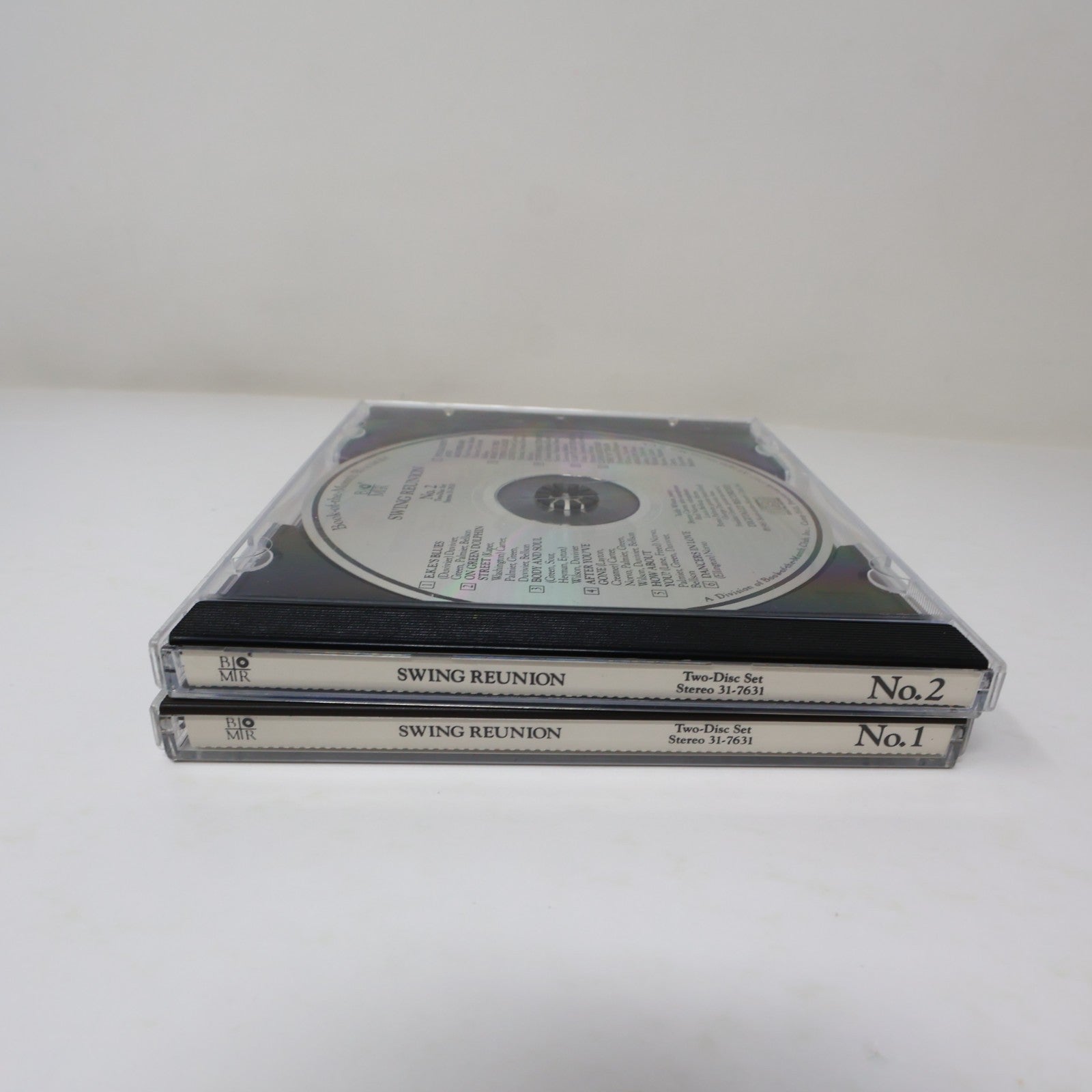 Swing Reunion #1-2 Book of the Month BMR 2 CD Lot 1985 Rosetta/Evening Star