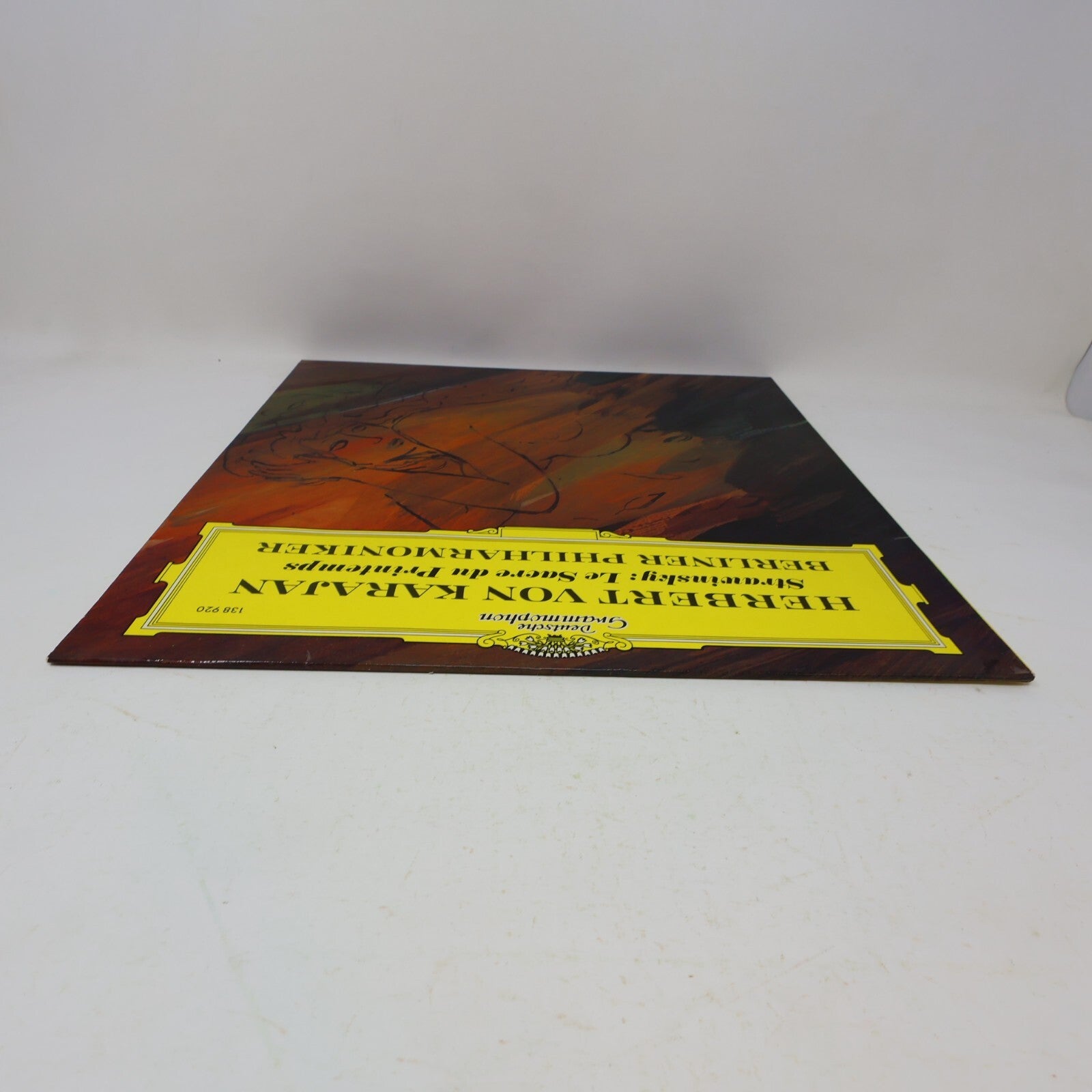 Herbert von Karajan Strawinsky Le Sacre du Printemps Berliner LP Record 138 920
