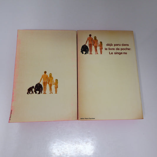 Desmond Morris Lot 2 Livres Poche Le Singe Nu/Zoo Humain Sciences Biologie 1971