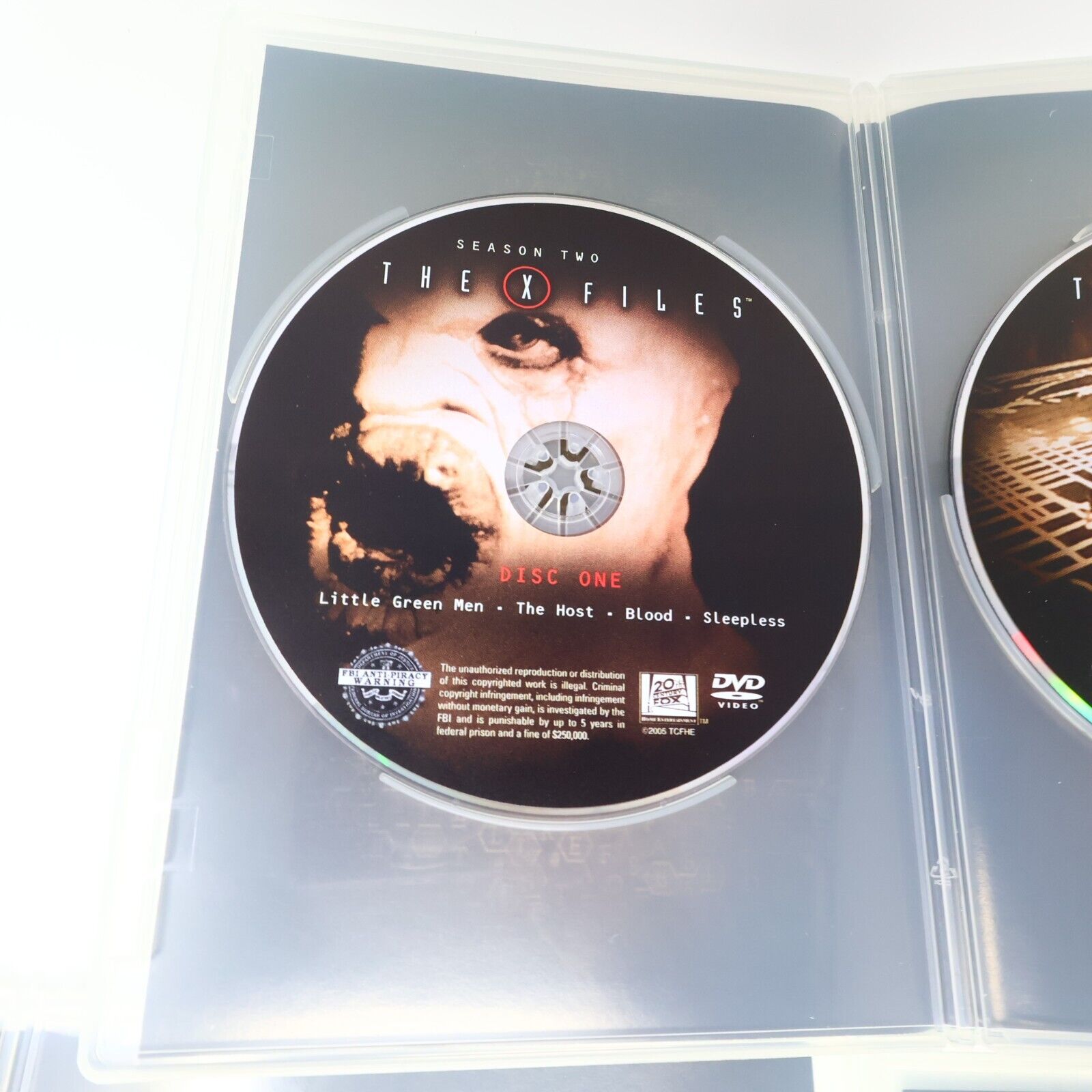 The X Files / Aux Frontières du Réel Season #1-2-3 DVD Lot NTSC David Duchovny