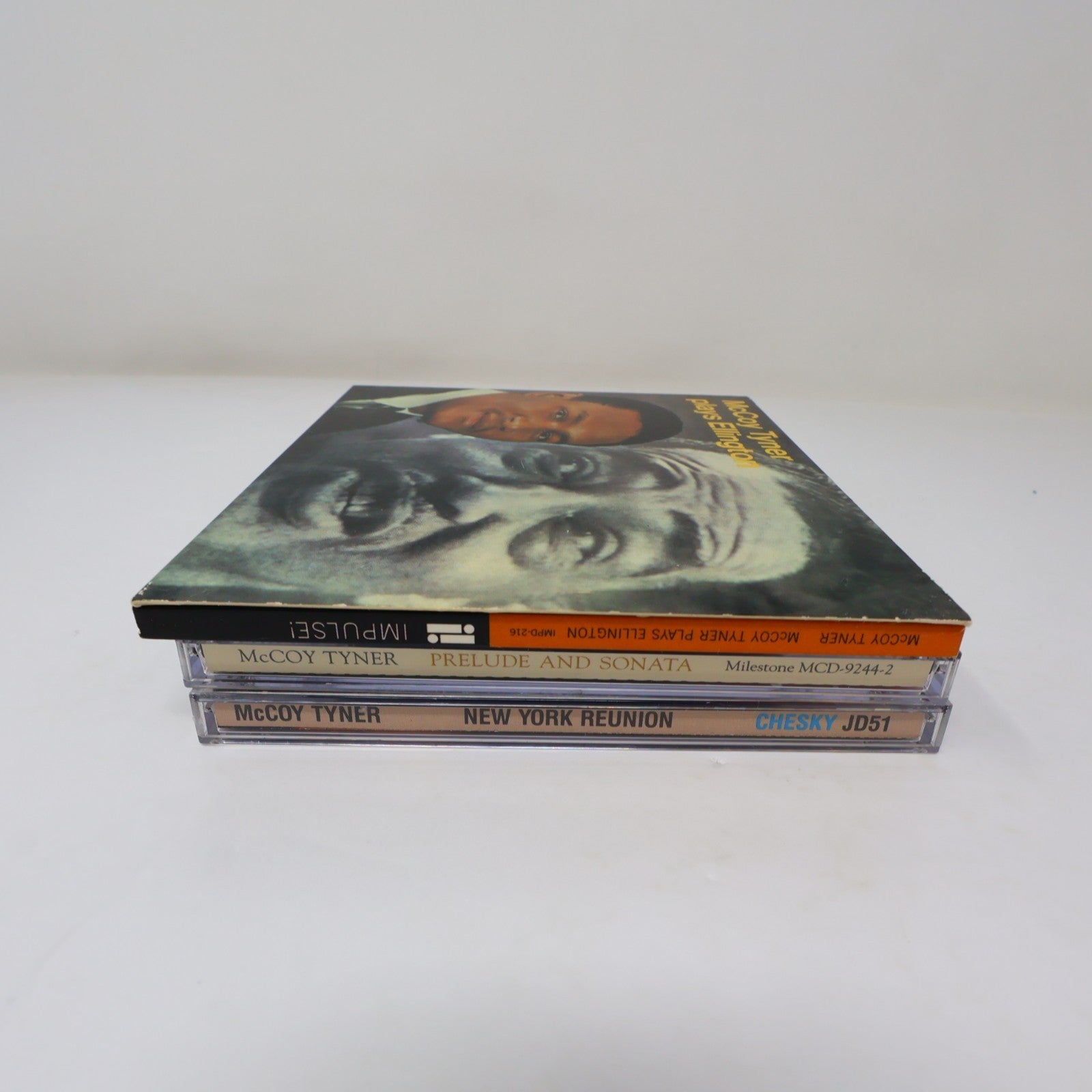 McCoy Tyner 3 CD Lot Plays Ellington/Prelude And Sonata/New York Reunion 90s