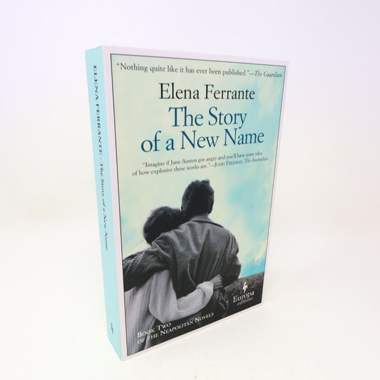 2013 The Story of a New Name Elena Ferrante Europa Paperback Women's Fiction PB