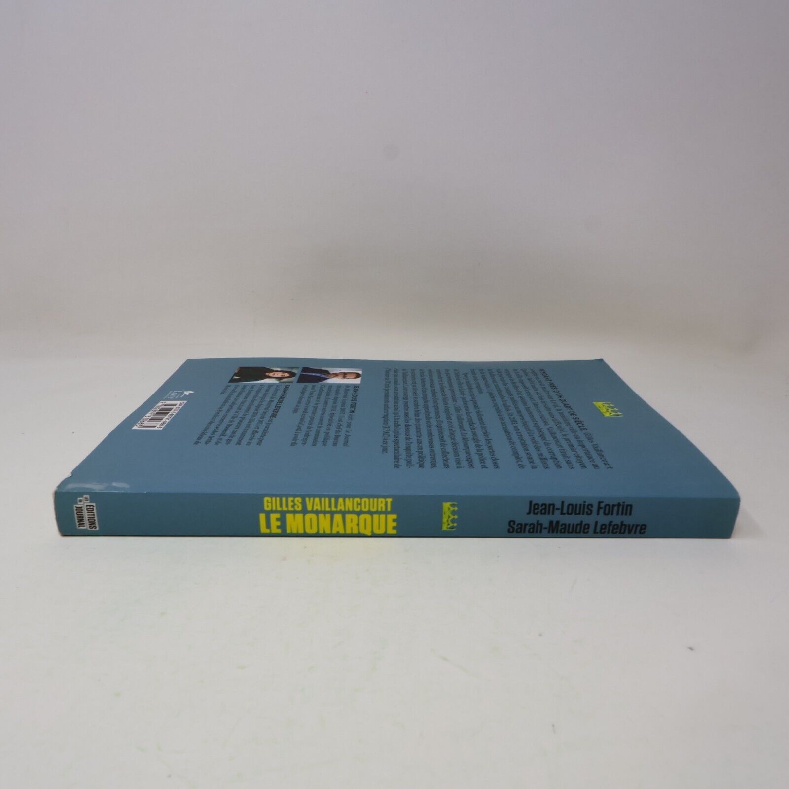 2018 Gilles Vaillancourt le Monarque Fortin/Lefebvre Ex-Maire Laval Français PB