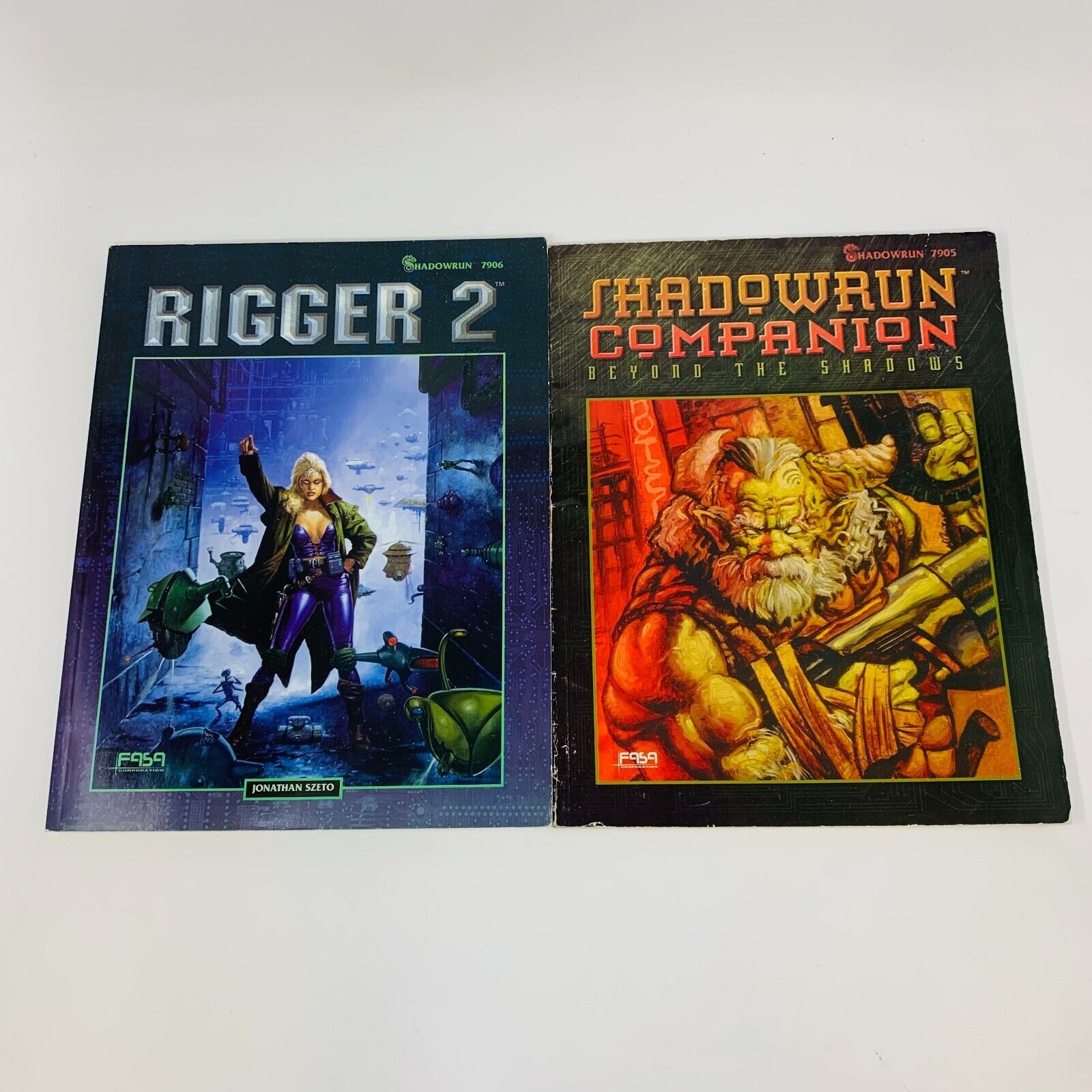 9x Shadowrun RPG Books Lot Sourcebook Companion Man Machine Cyberware 90-2000s