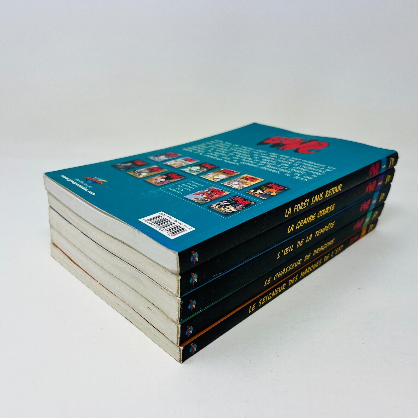 Bone #1-2-3-4-5 Lot de Bandes Dessinées de Jeff Smith en Français/French