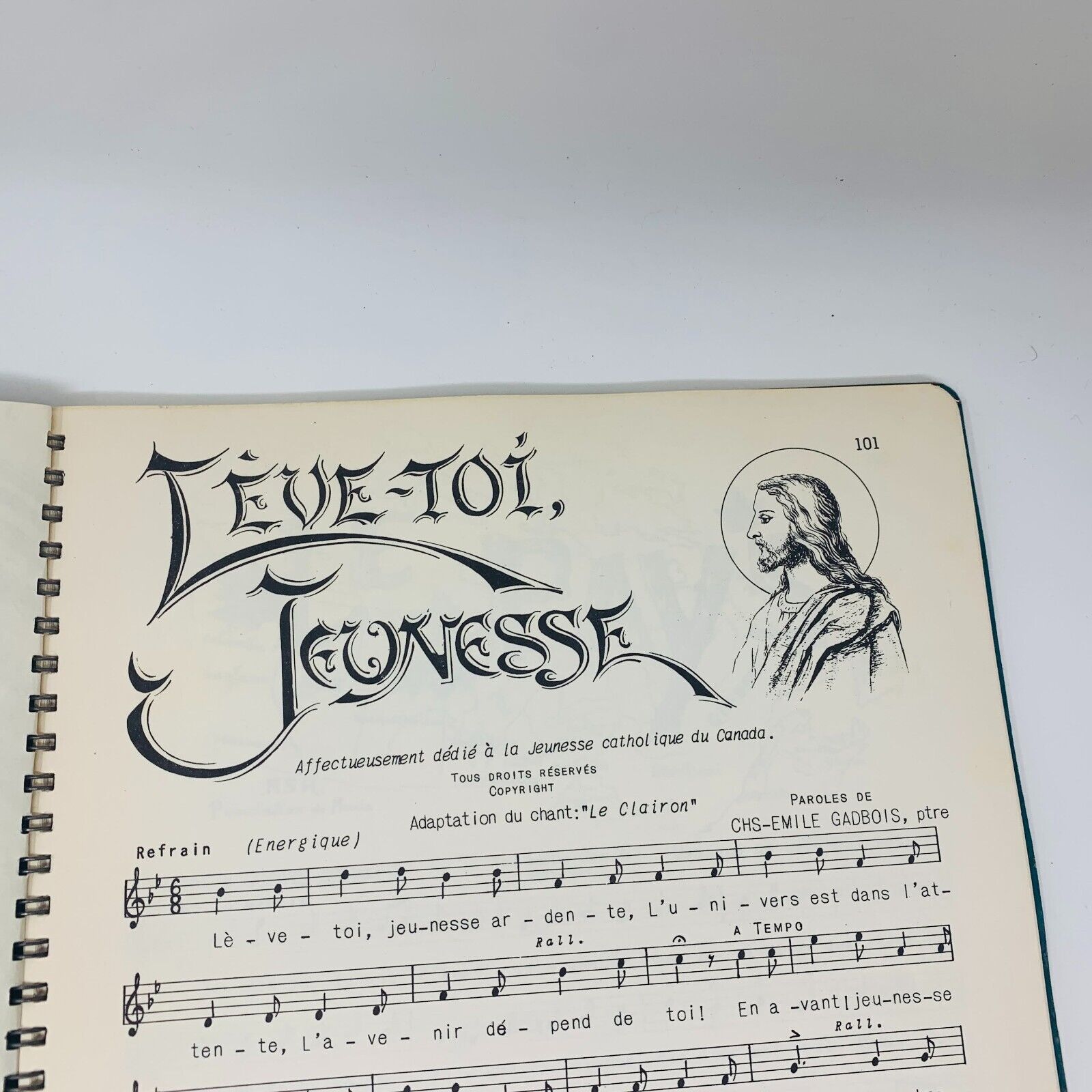 1940s La Bonne Chanson Troisième Album 101-150 Partitions St-Hyacinthe Français