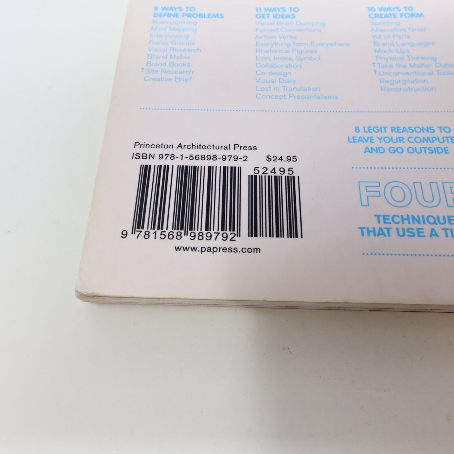 2011 Graphic Design Thinking Beyond Brainstorming Ellen Lupton 1st Edition Book