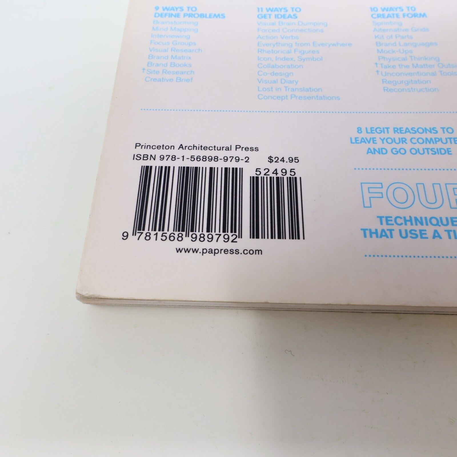 2011 Graphic Design Thinking Beyond Brainstorming Ellen Lupton 1st Edition Book