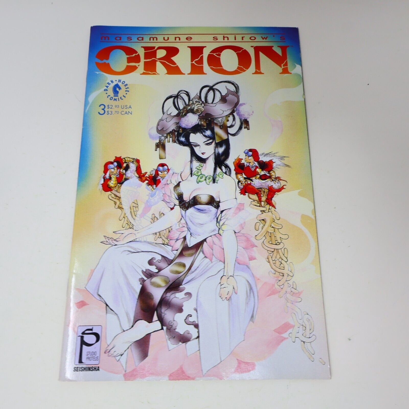 1993 Orion #3 Masamune Shirow Dark Horse Manga Comic 90s