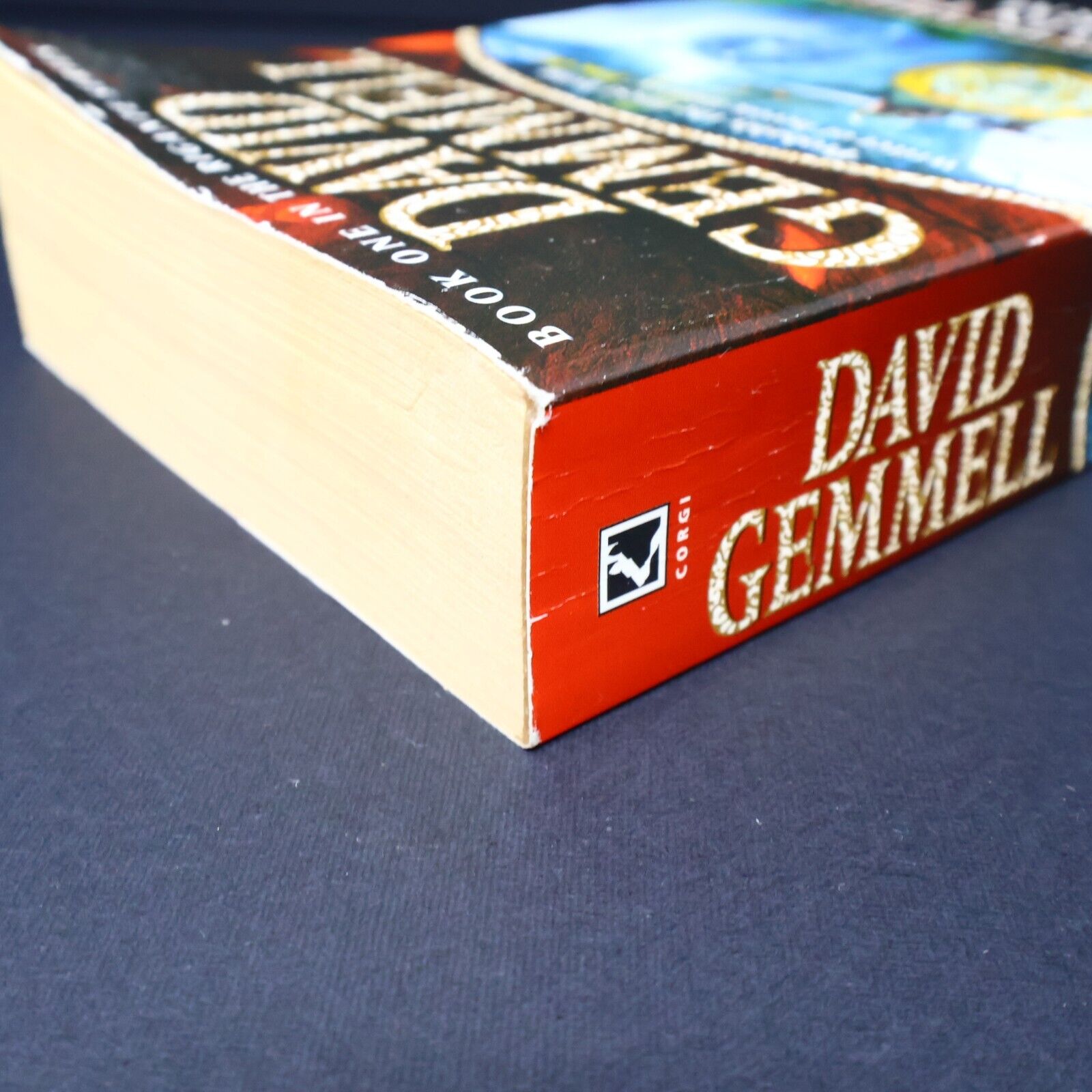 1999 Rigante #1 Sword in the Storm by David Gemmell Fantasy Corgi Book Paperback