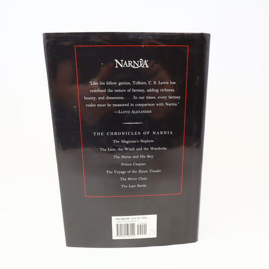 2004 The Chronicles of Narnia C. S. Lewis Omnibus Fantasy 1st Edition Harper HC