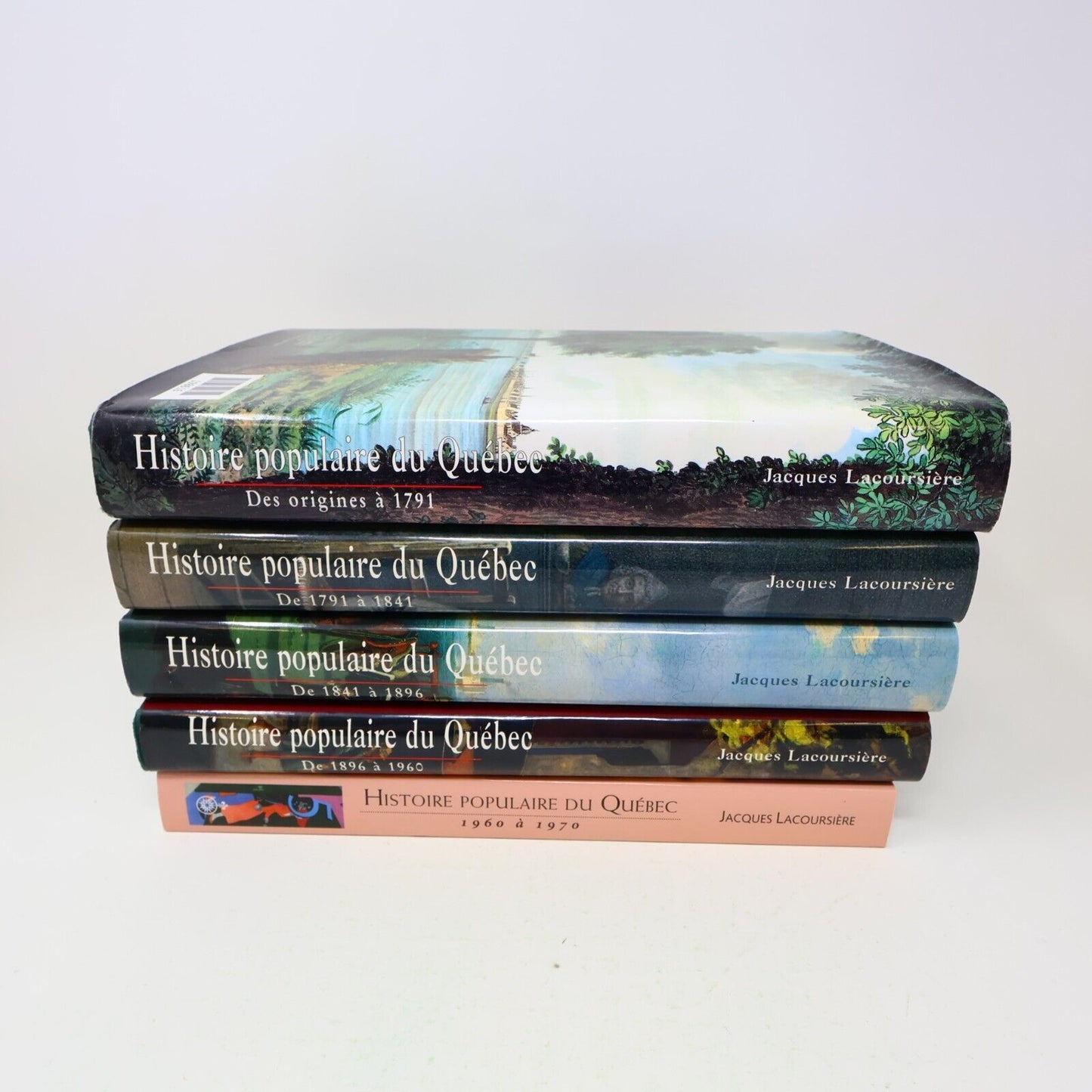 Histoire Populaire du Québec #1-5 Série Complète Jacques Lacoursière Lot Livres