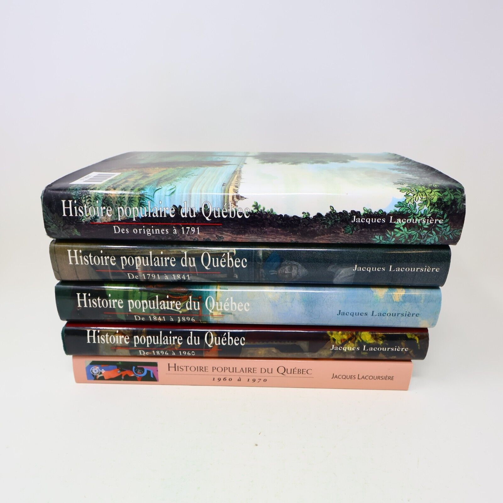 Histoire Populaire du Québec #1-5 Série Complète Jacques Lacoursière Lot Livres