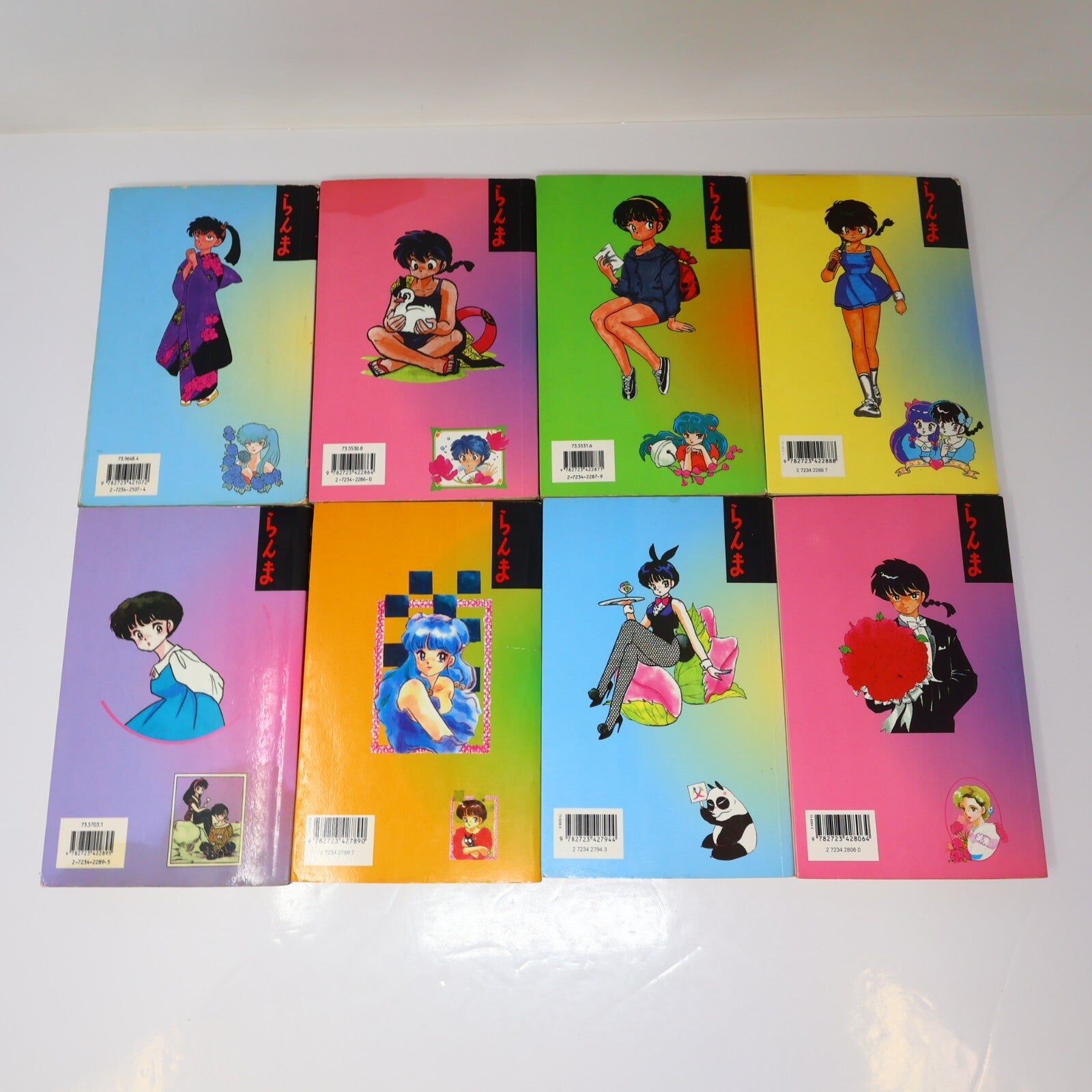 Ranma 1/2 Lot 10 Mangas Rumiko Takahashi Glénat Le Cordon Bleu PB Français 90s