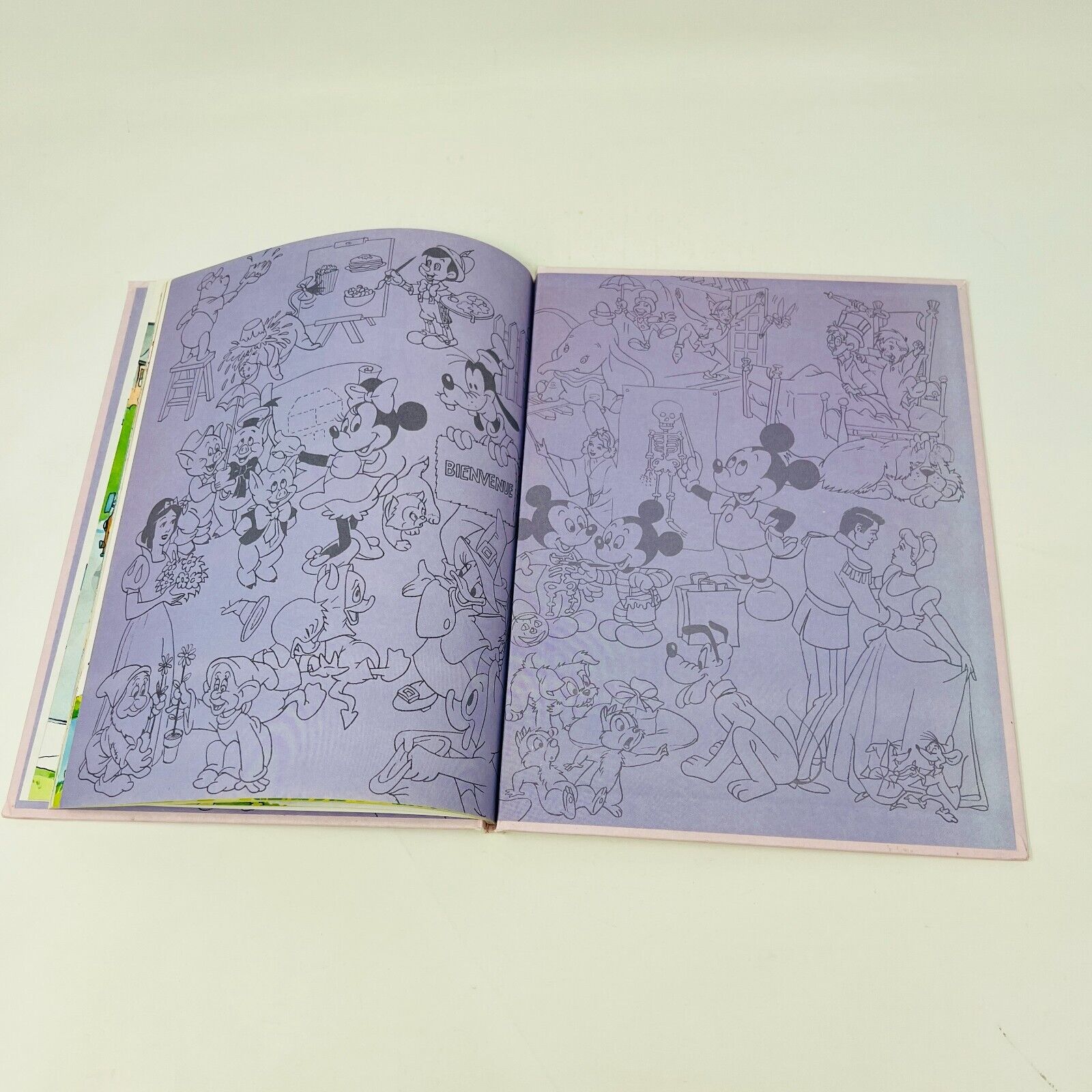 8x J'Apprends en m'Amusant Walt Disney Livres Français/French Children Lot 80s