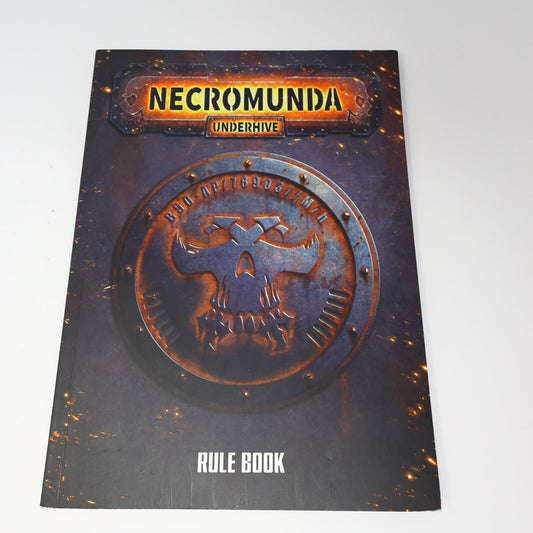 2017 Necromunda Underhive Rule Book Fantasy RPG Games Workshop Paperback PB