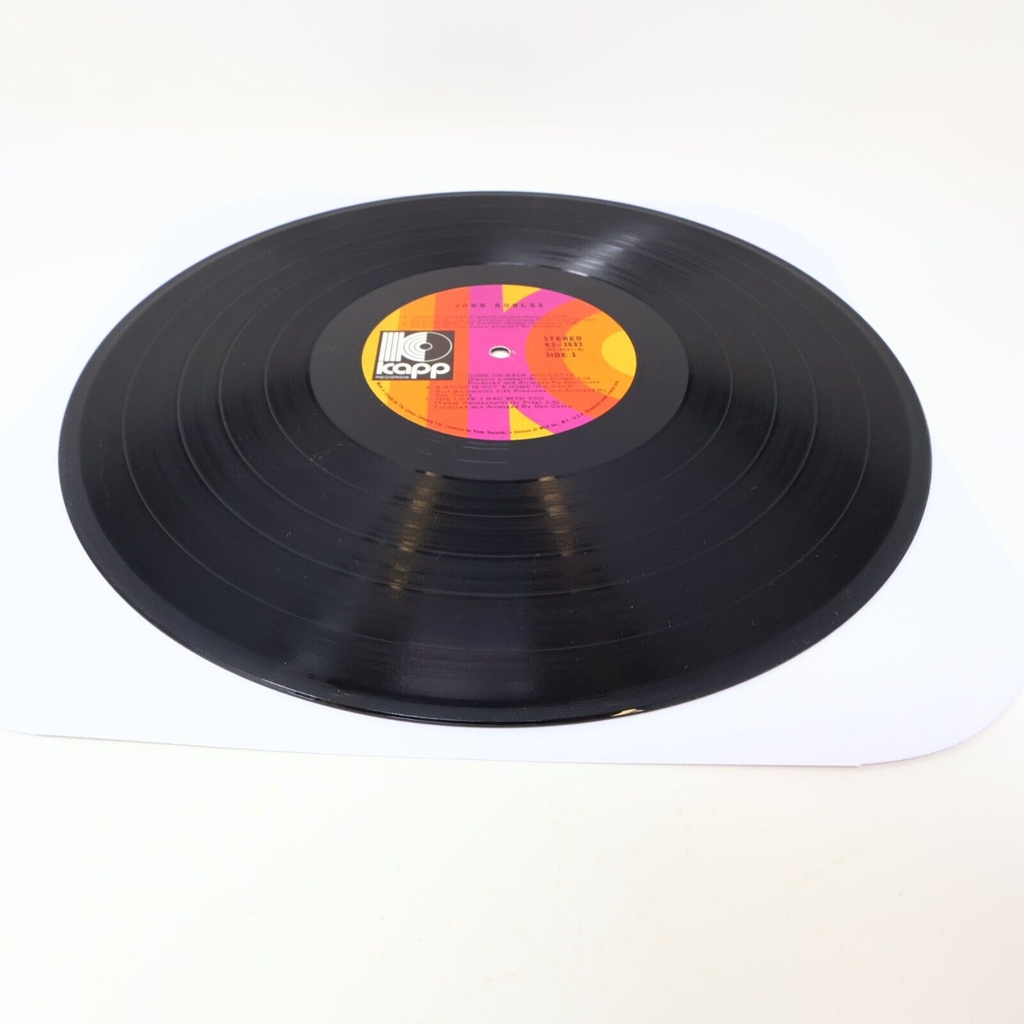 John Rowles Sings Cheryl Moana Marie LP Record Vinyl Canada KS 3637 Kapp 1970