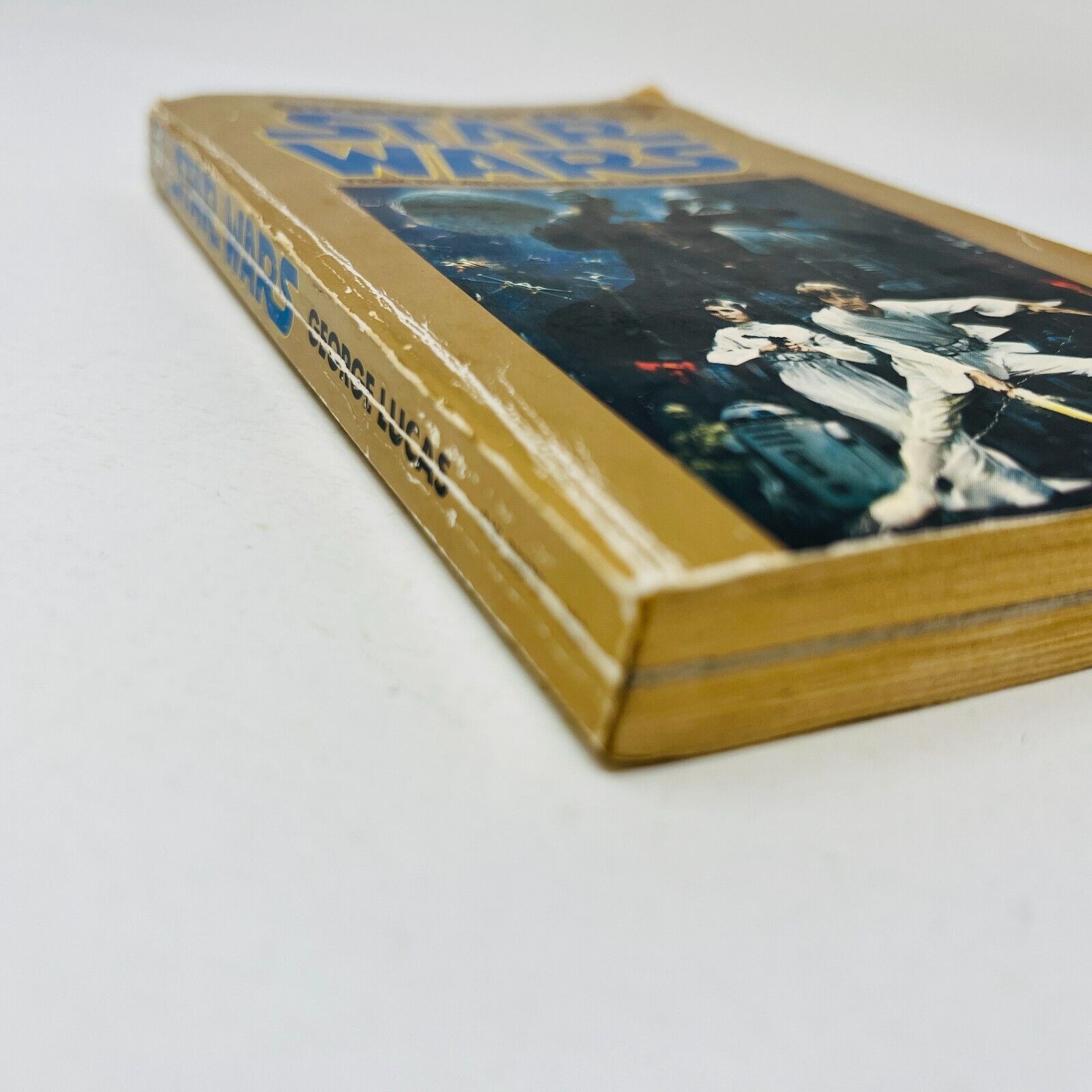 1977 Star Wars by George Lucas Mass Market Paperback Book 6th Print Movie Tie-in