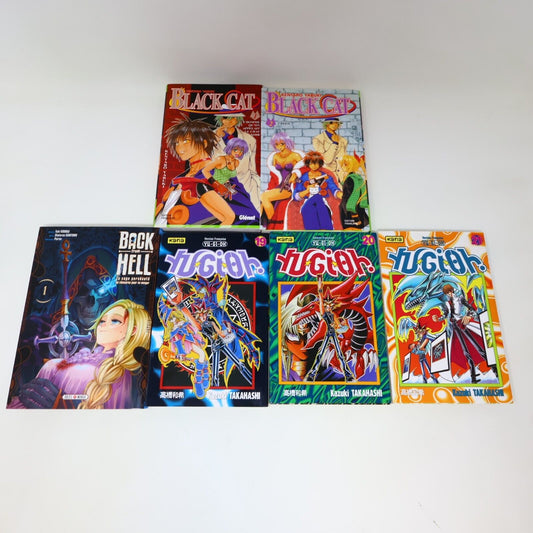 Back From Hell Yugioh Black Cat Lot 6 Mangas Français French Kana/Glénat/Soleil