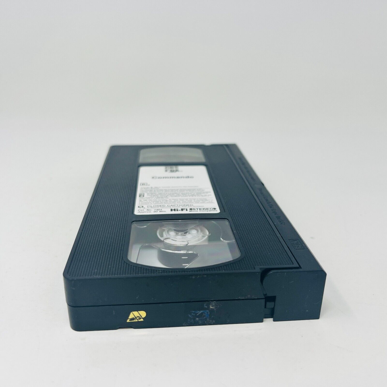 1990 Commando VHS NTSC Testé en Français/French Arnold Schwarzenegger Action