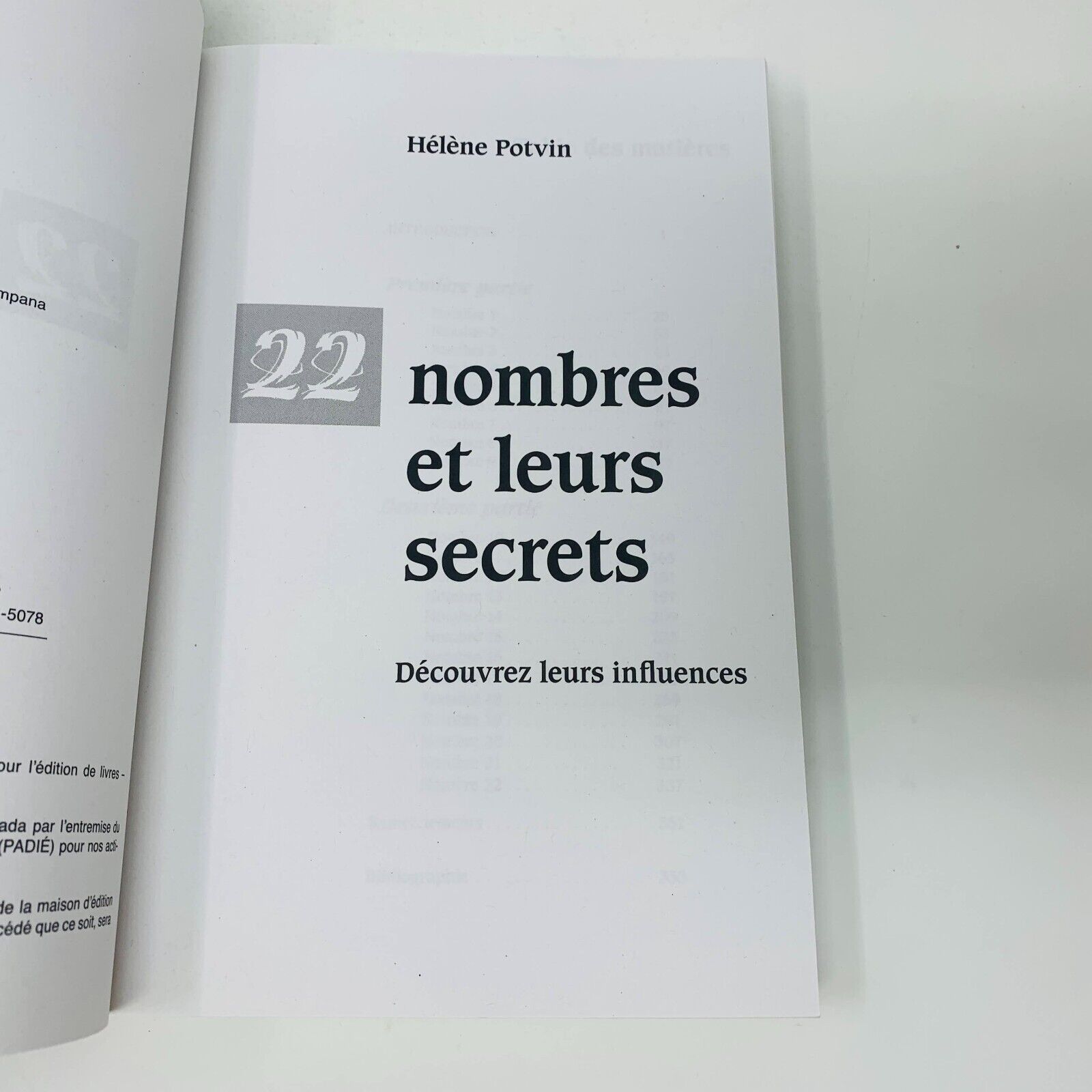 22 Nombres et leurs Secrets Découvrez leurs Influences en Français Hélène Potvin