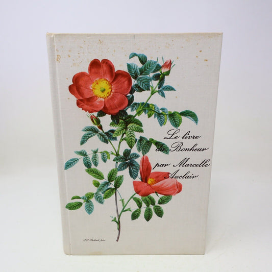 1959 Le Livre du Bonheur Marcelle Auclair Seuil Français Hardcover Psychologie