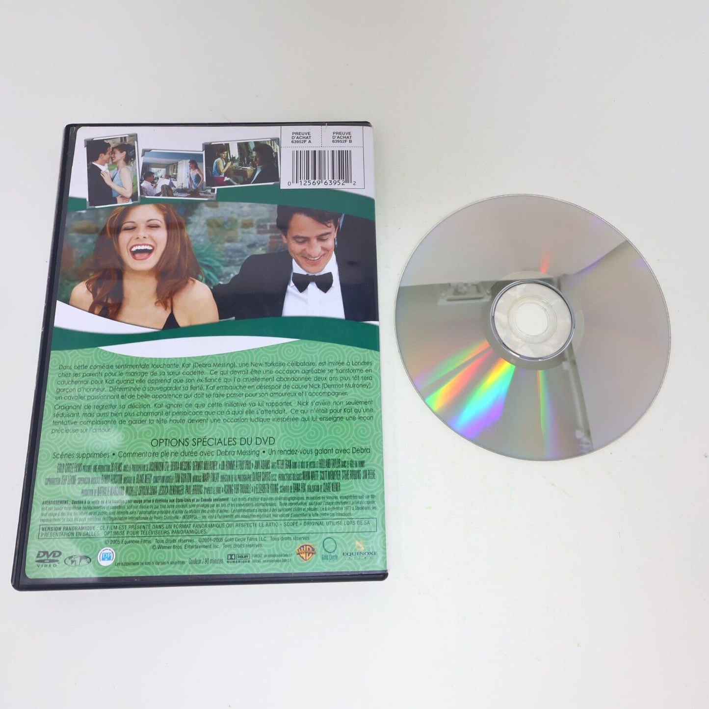 Un Homme à Tout Prix / The Wedding Date Français DVD Testé NTSC Dermot Mulroney