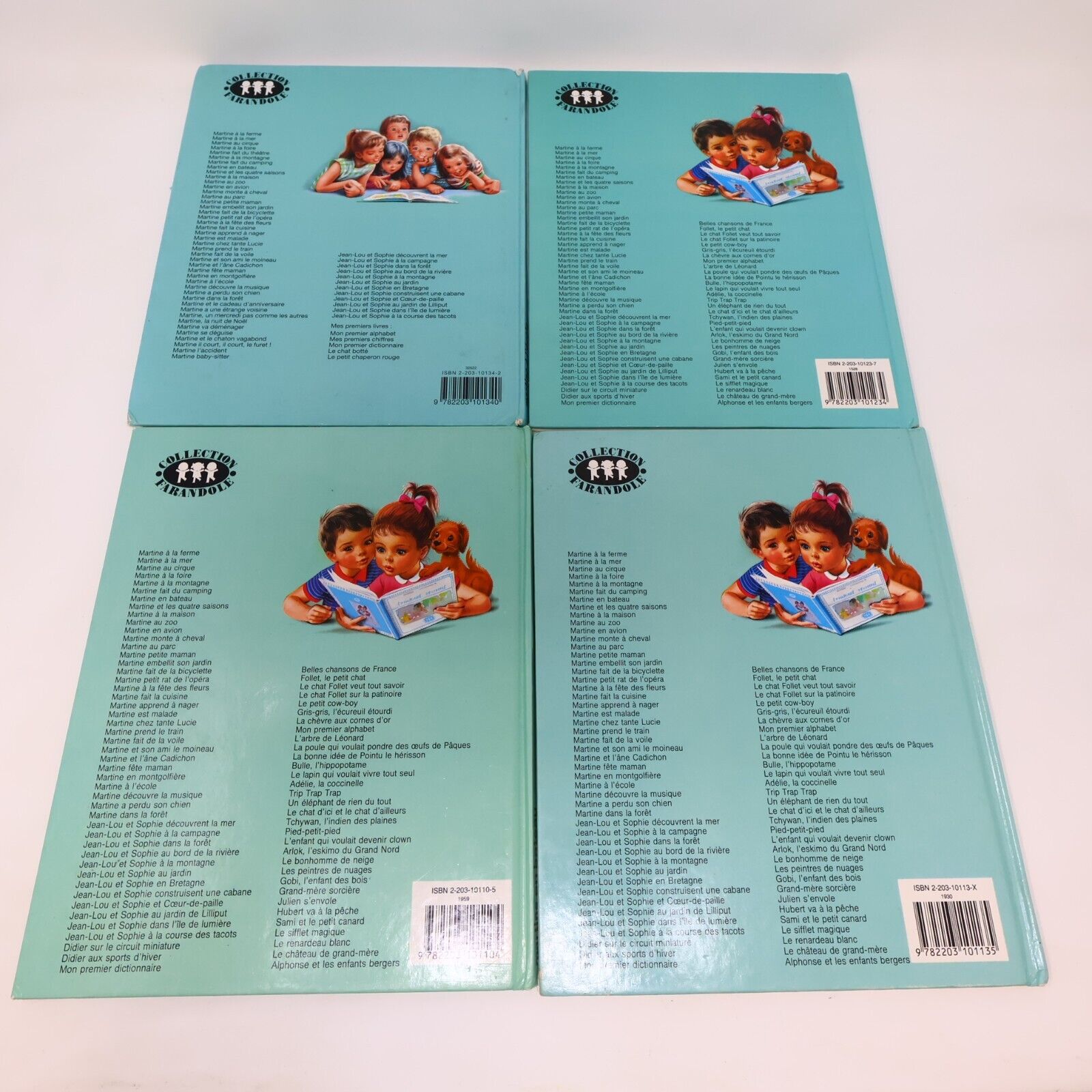 Martine Jean-lou et Sophie Lot 10 Livres Gilbert Delahaye Marcel Marlier French