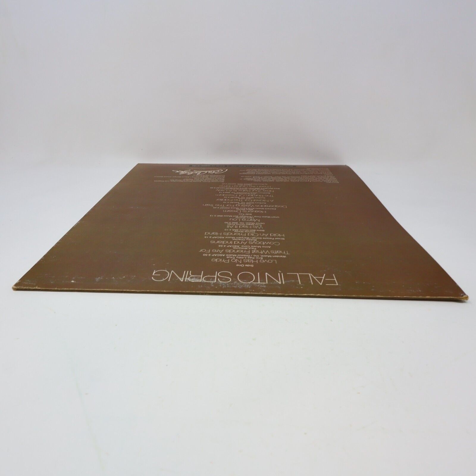 Rita Coolidge Fall Into Spring LP A&M Record 1974 SP 3627 Love Has No Pride 70s