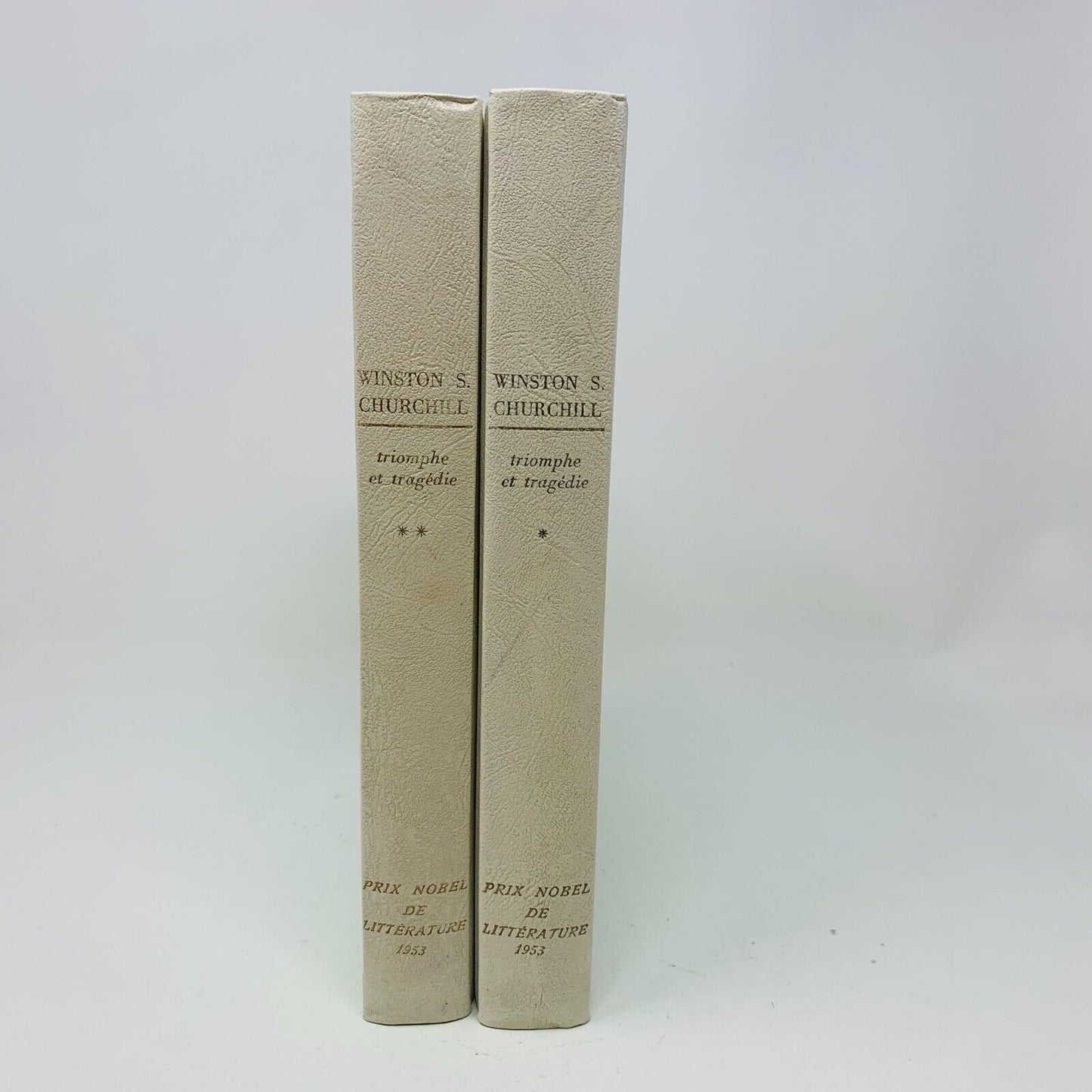 1964 Triomphe et Tragédie 1-2 Rombaldi Nobel Winston Churchill Picasso Cover Lot
