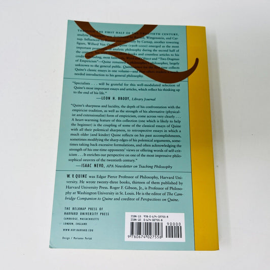 Quintessence Basic Readings from the Philosophy of W. V. Quine by W. Van Orman
