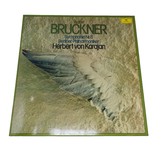 Herbert Von Karajan Anton Bruckner Symphonie #8 Berliner 2x LP Record 2707 085