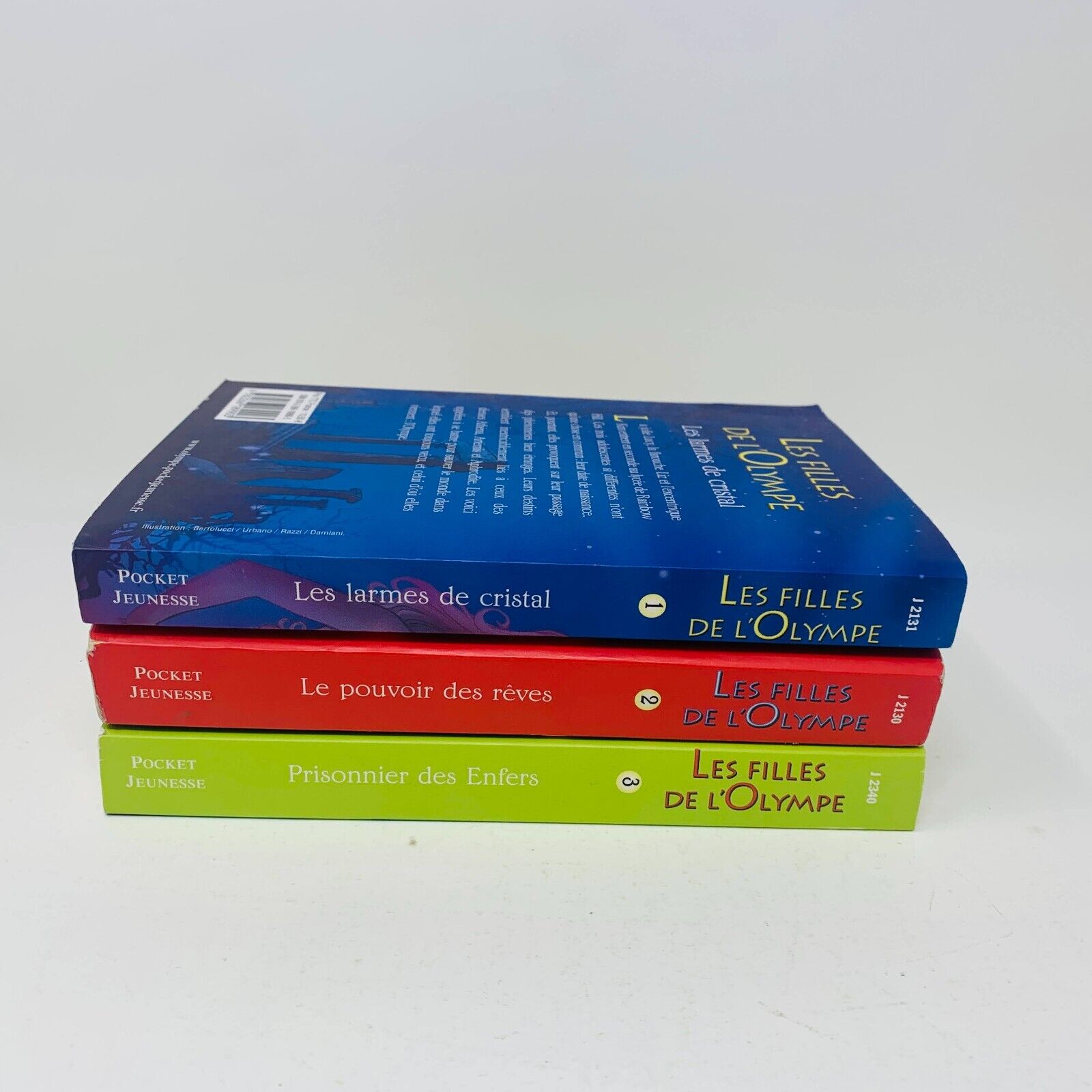 Les Filles de l'Olympe #1-3 Série Complète Pocket Jeunesse Elena Kedros Français