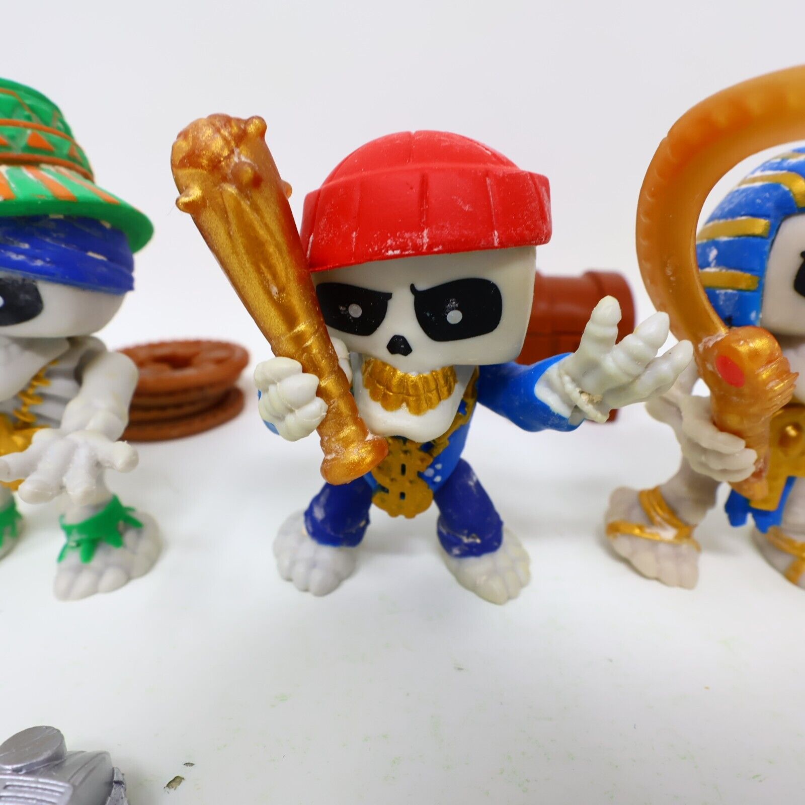 Lot of 3 Treasure X Figures Goldenspear Rogue Goldsnatcher Pharoah Loot Moose