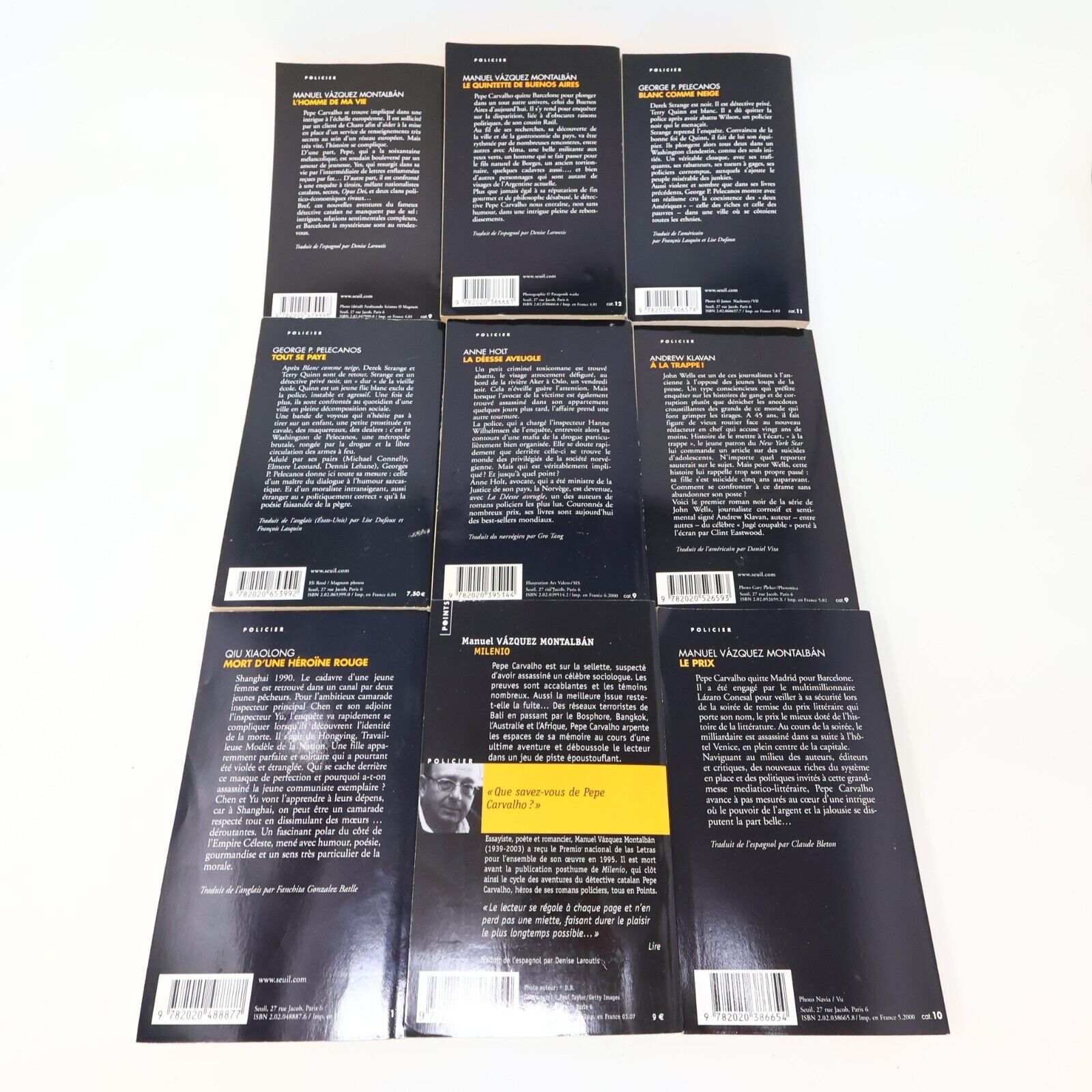 Points Policier Lot 9 Livres Français Christian Bourgois Le Prix Tout se Paye