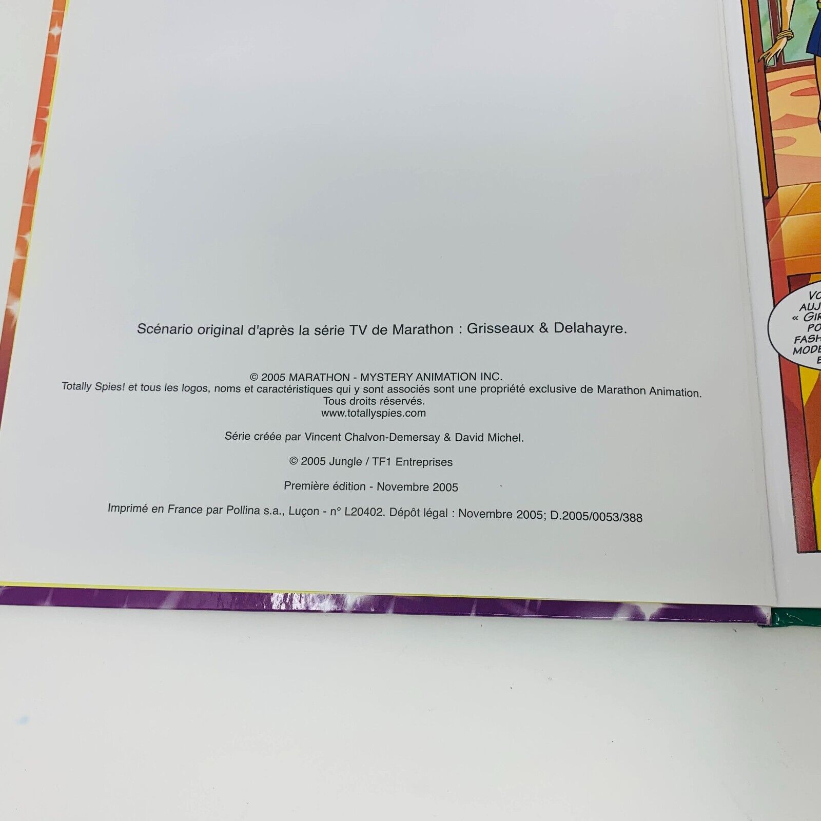 Totally Spies! #1 4 Lot de 2 Bandes Dessinées BD Jungle Grisseaux & Delahayre