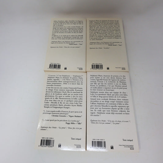 Janet Evanovich Lot 4 Livres Quatre ou Double/La Prime Français French Pocket PB