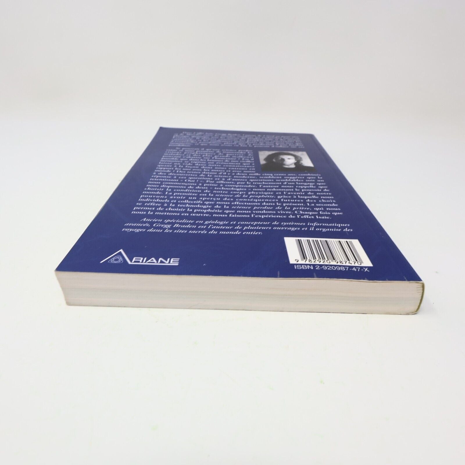 2000 L'Effet Isaïe Gregg Braden Ariane Français Paperback Ésotérisme Livre 2000s