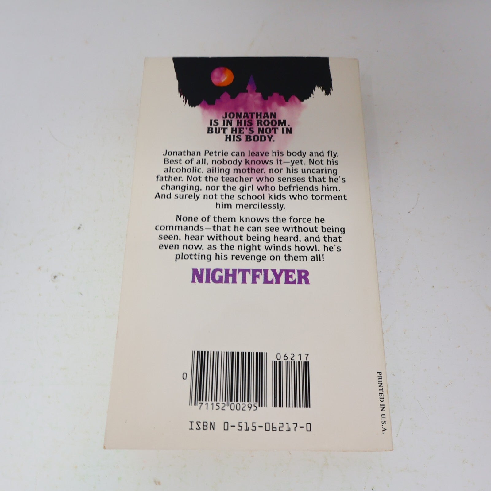 1982 Nightflyer Christopher Fahy Jove Out of Body Experience Horror Paperback PB