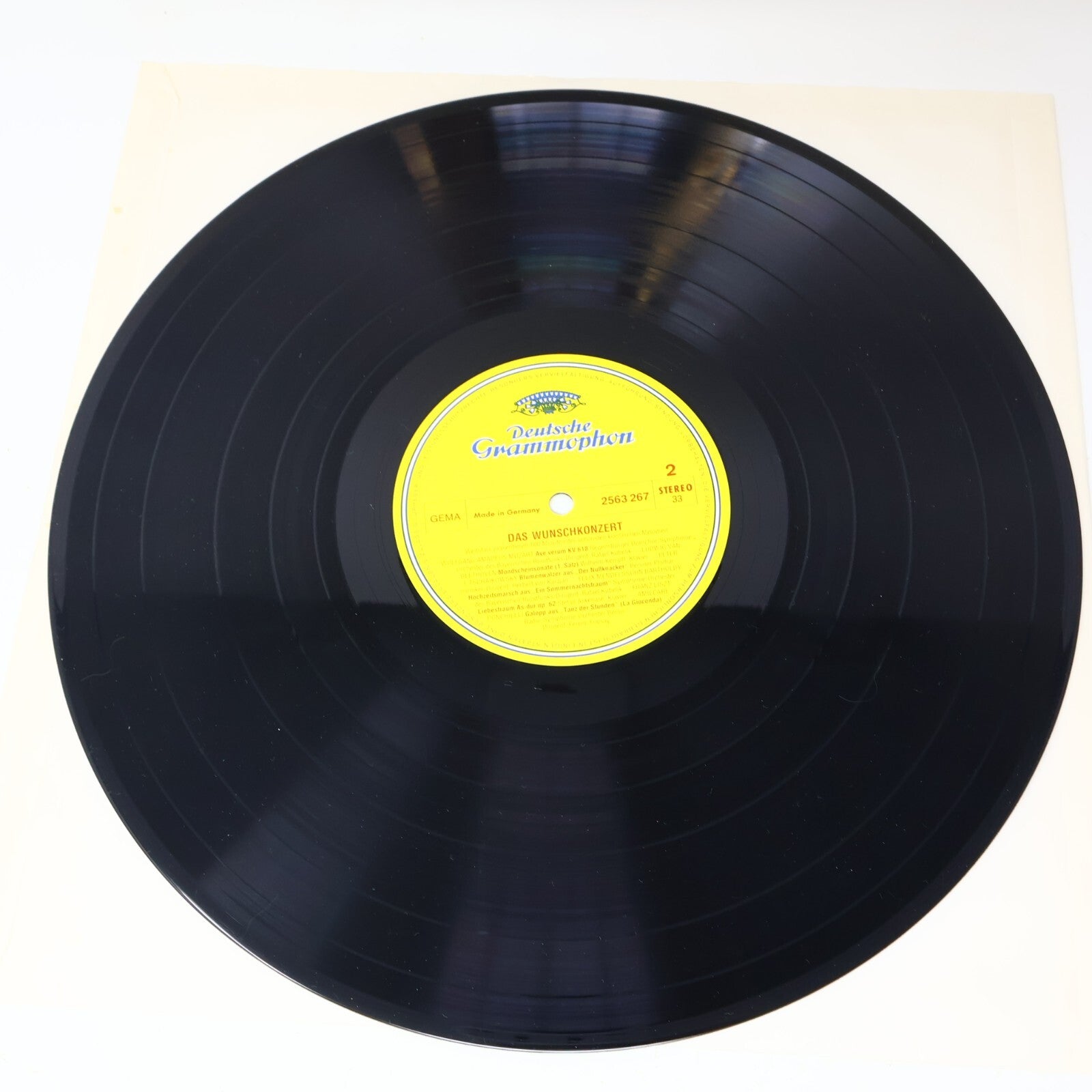 The Super Concert Karajan Berliner Böhm Kubelik Fricsay 2x LP Record 2721 073