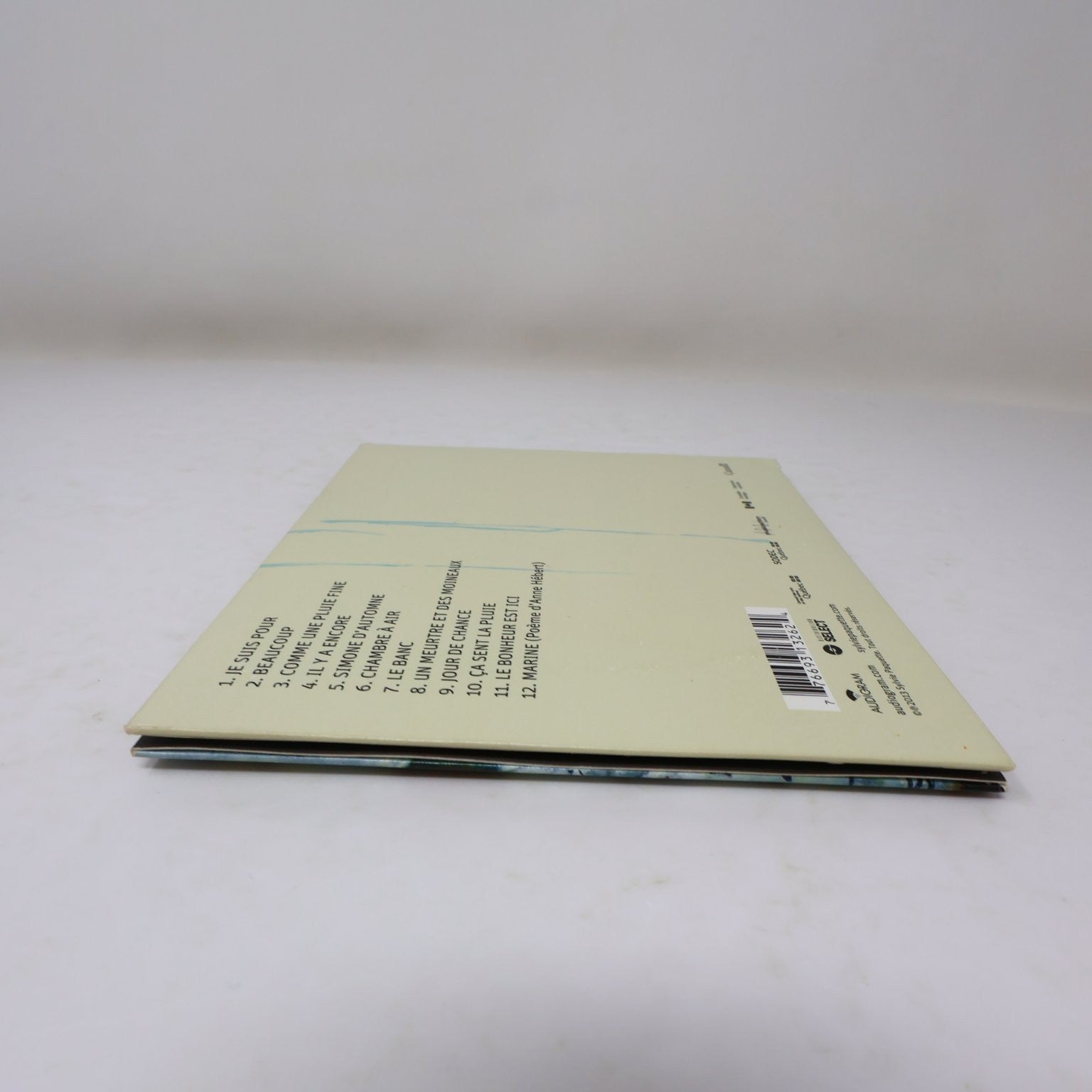Sylvie Paquette Jour de Chance CD 2013 Folk Audiogram Canada Je Suis Pour/Banc