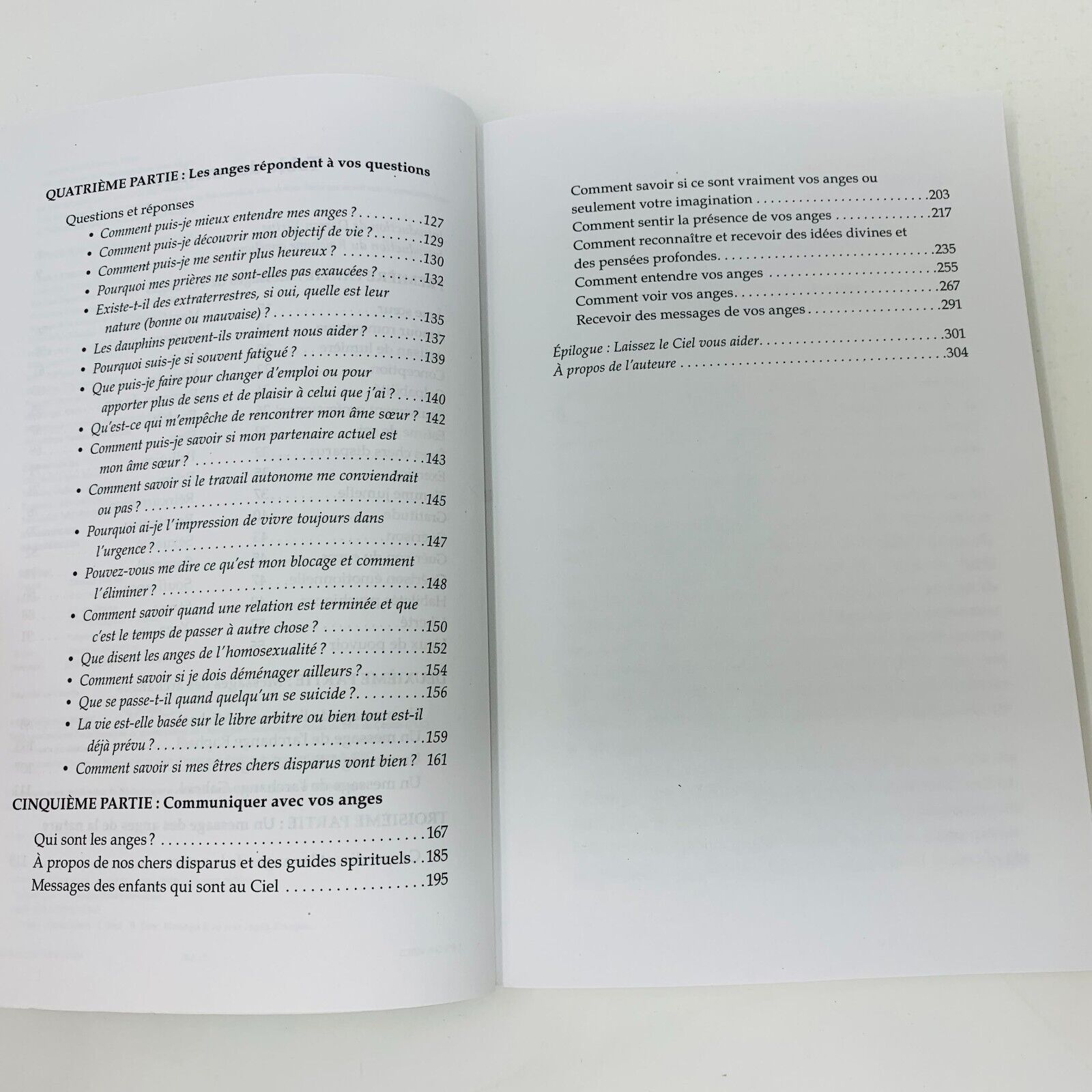 2015 Messages de vos Anges Ada Doreen Virtue Livre en Français Voix du Ciel